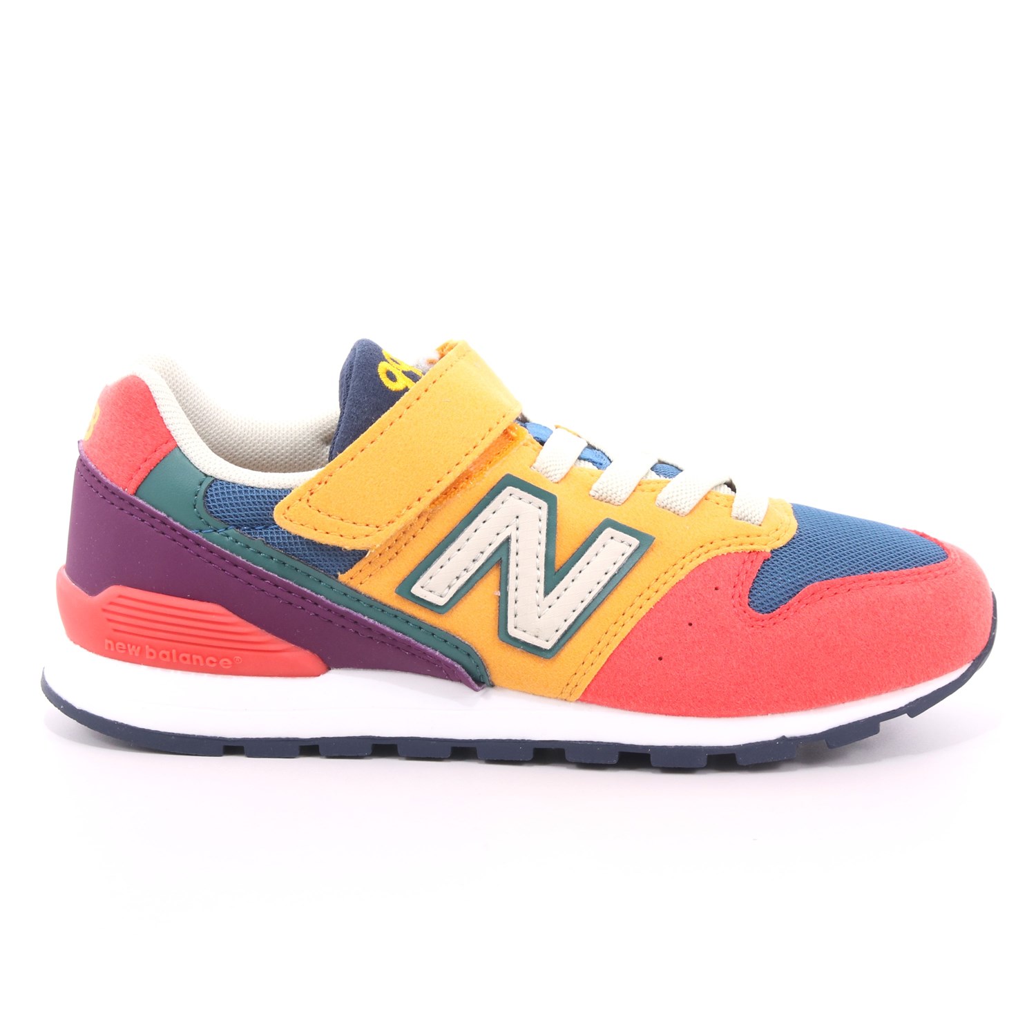 Scarpa Strappi + Elastico New Balance Bambino Multicolor Scarpa Strappi + Elastico New Balance Bambino Multicolor Scarpe 250 - NBYV996TRL