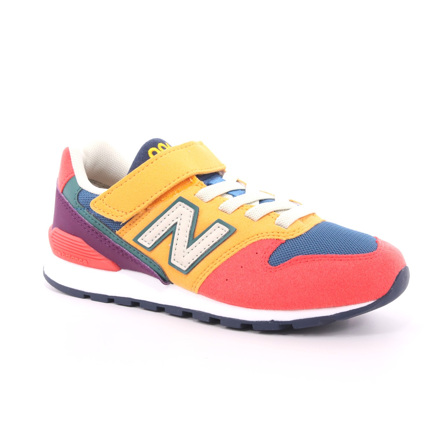 Scarpa Strappi + Elastico New Balance Bambino Multicolor Scarpa Strappi + Elastico New Balance Bambino Multicolor Scarpe 250 - NBYV996TRL