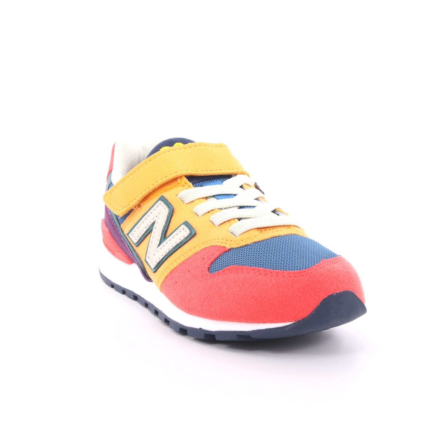 Scarpa Strappi + Elastico New Balance Bambino Multicolor Scarpa Strappi + Elastico New Balance Bambino Multicolor Scarpe 250 - NBYV996TRL