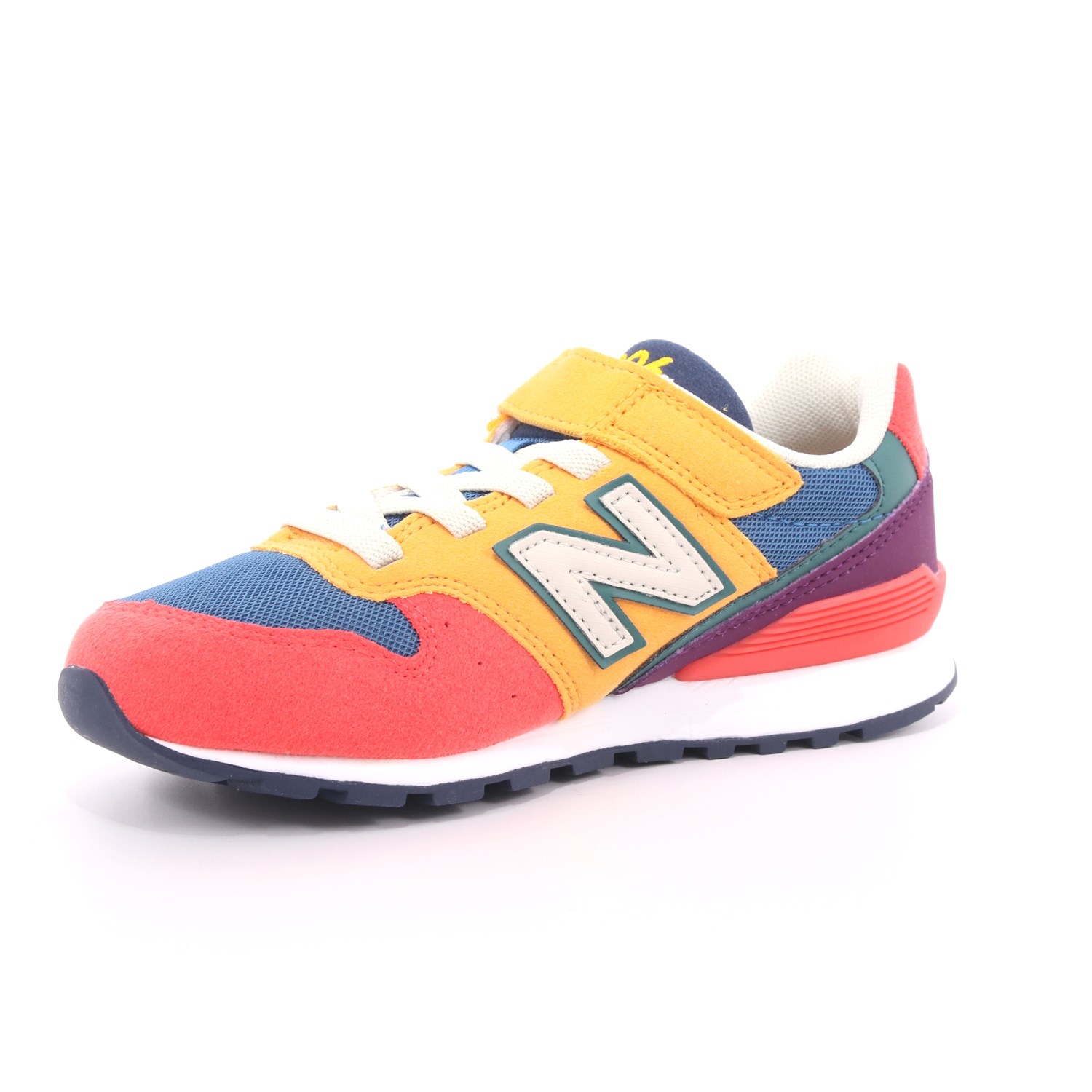 Scarpa Strappi + Elastico New Balance Bambino Multicolor Scarpa Strappi + Elastico New Balance Bambino Multicolor Scarpe 250 - NBYV996TRL