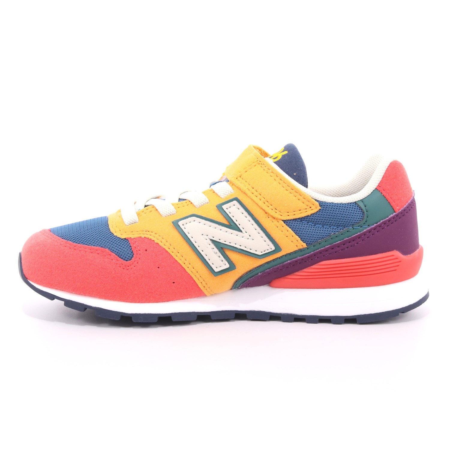 Scarpa Strappi + Elastico New Balance Bambino Multicolor Scarpa Strappi + Elastico New Balance Bambino Multicolor Scarpe 250 - NBYV996TRL