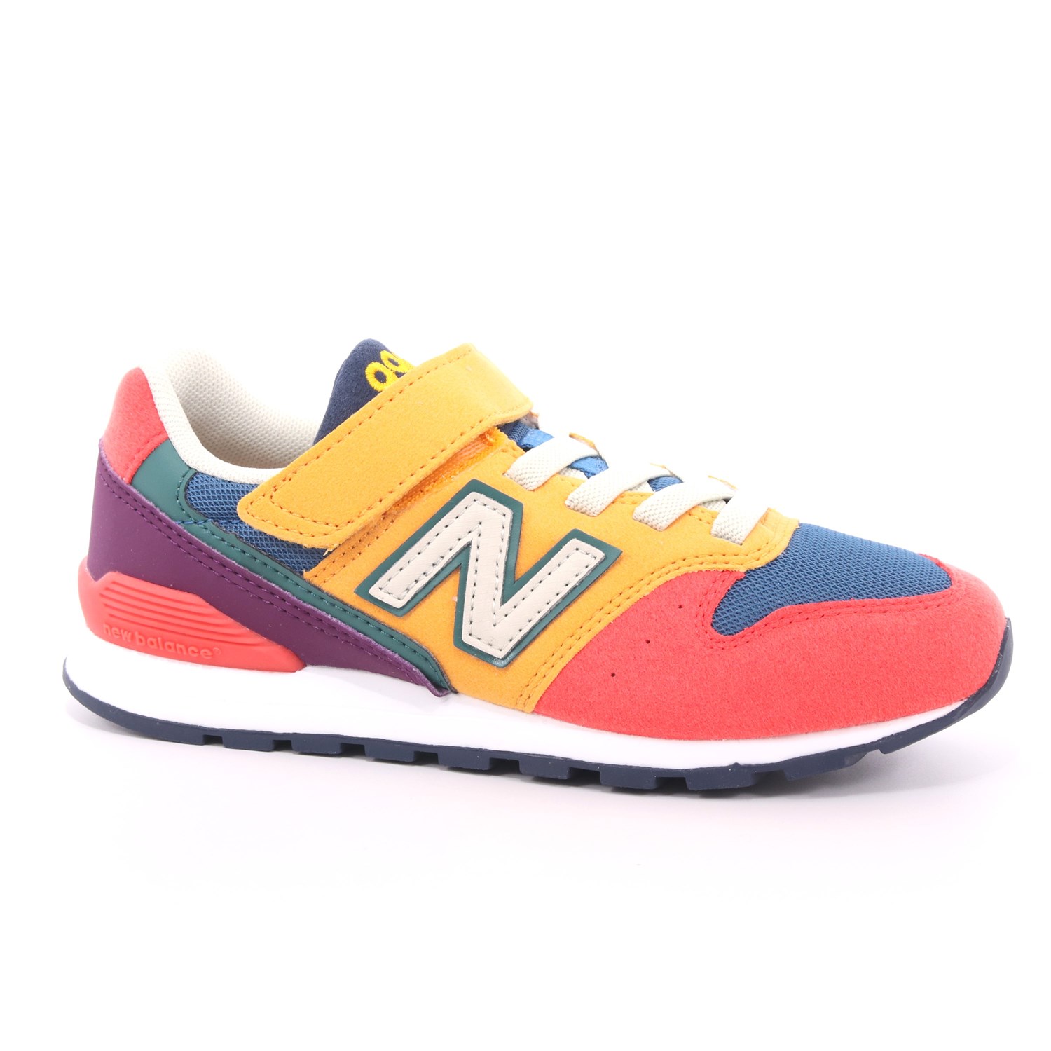 Scarpa Strappi + Elastico New Balance Bambino Multicolor Scarpa Strappi + Elastico New Balance Bambino Multicolor Scarpe 250 - NBYV996TRL