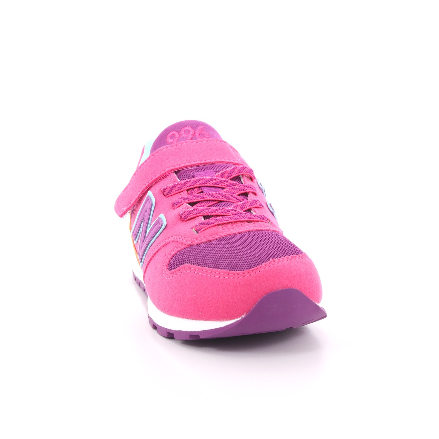 Scarpa Strappi + Elastico New Balance Bambina Fuxia Scarpa Strappi + Elastico New Balance Bambina Fuxia Scarpe 251 - NBYV996TMG