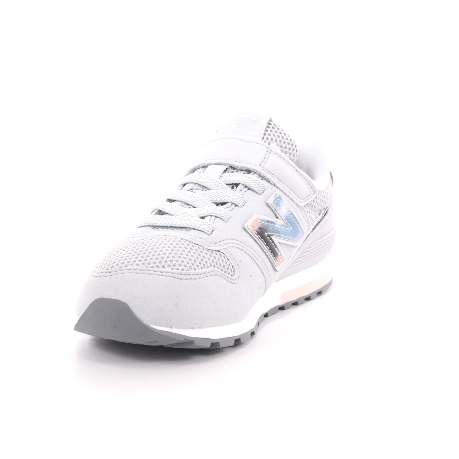 Scarpa Strappi + Elastico New Balance Bambina Grigio Scarpa Strappi + Elastico New Balance Bambina Grigio Scarpe 254 - NBYV996GS