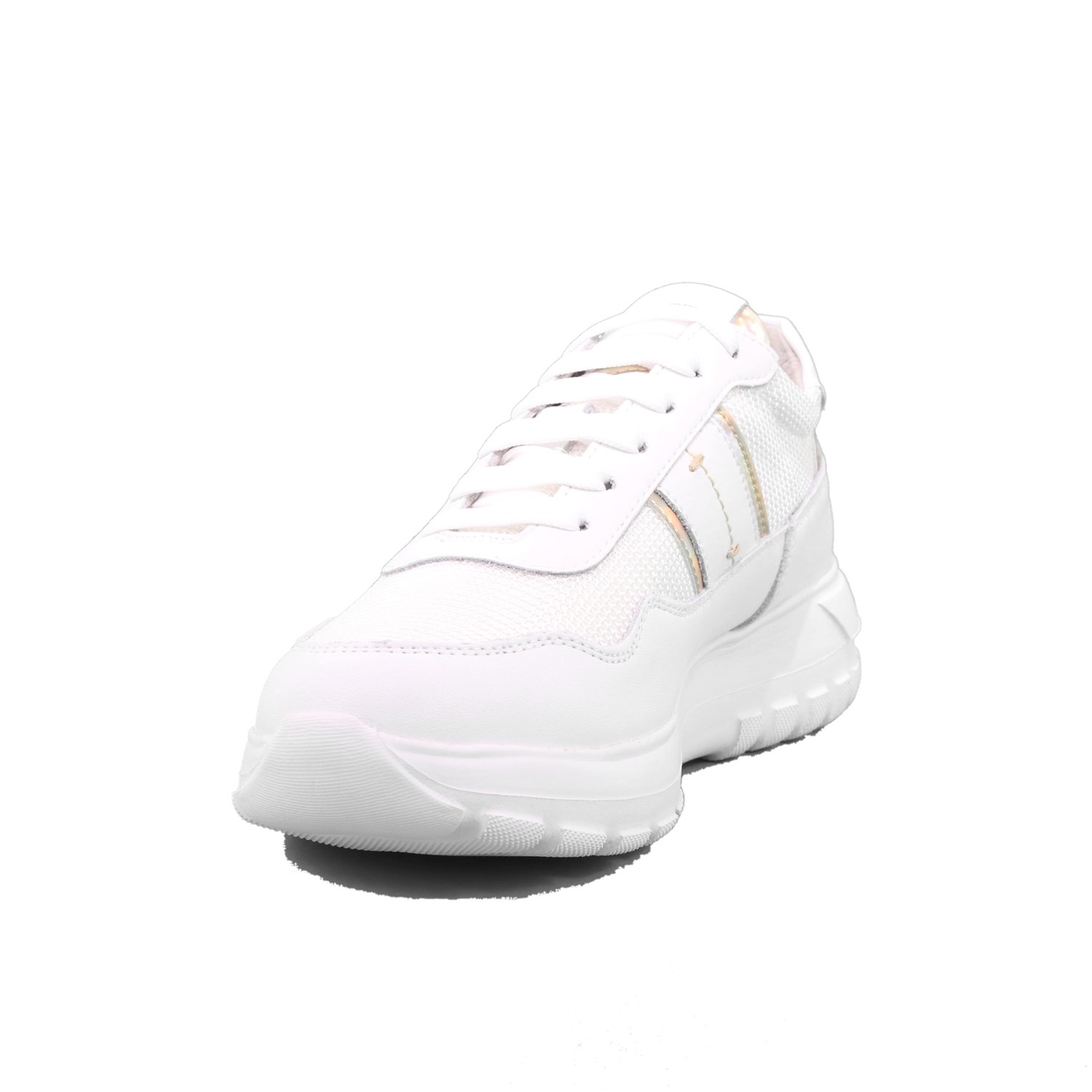 Scarpa Allacciata Keys Donna Bianco Scarpa Allacciata Keys Donna Bianco Scarpe 7 - K-801A