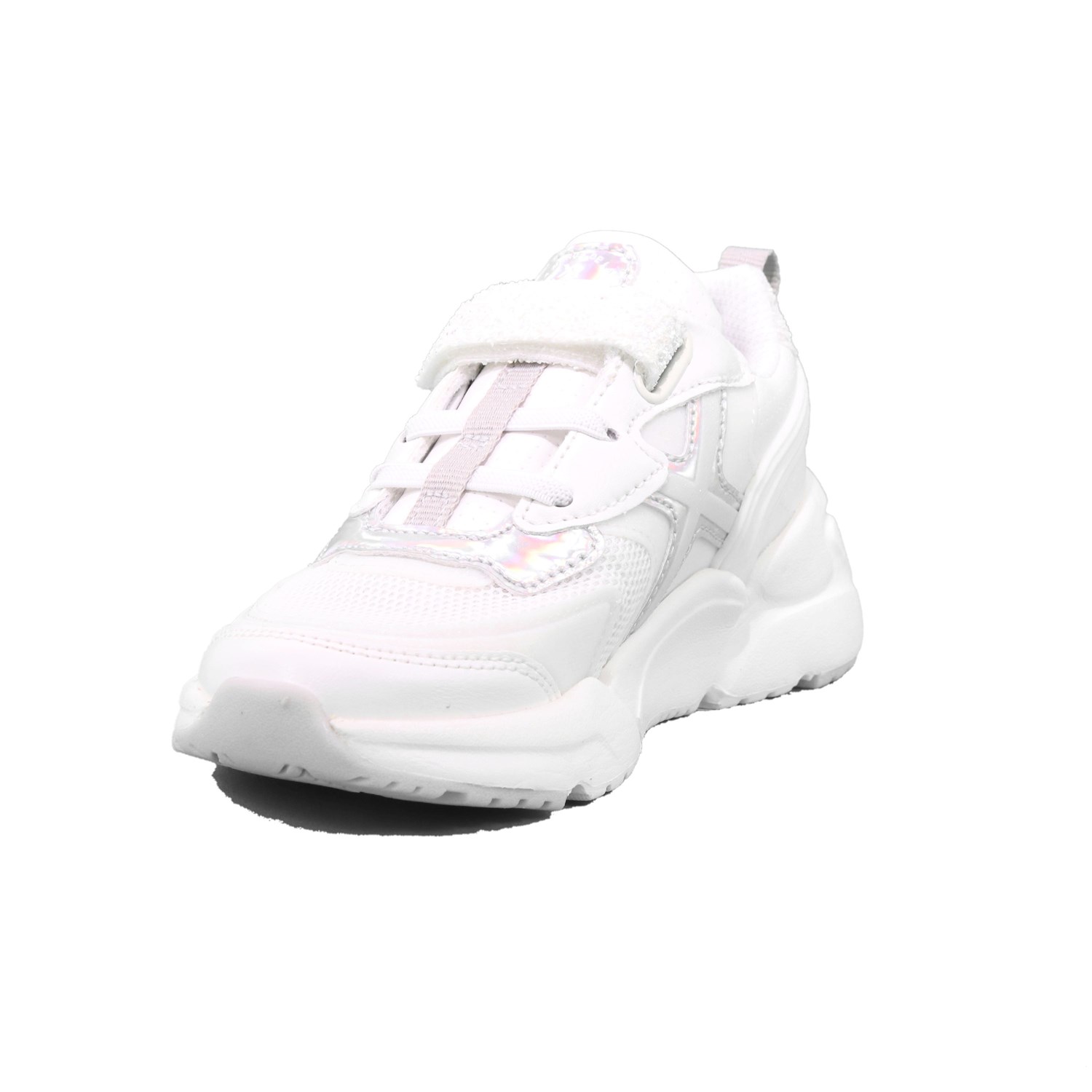 Scarpa Strappi + Elastico Munich Bambina Bianco Scarpa Strappi + Elastico Munich Bambina Bianco Scarpe 2 - 8890002
