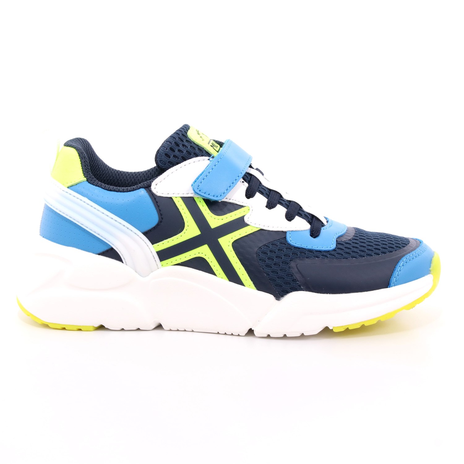 Scarpa Strappi + Elastico Munich Bambina Blu Scarpa Strappi + Elastico Munich Bambina Blu Scarpe 4 - 8890006