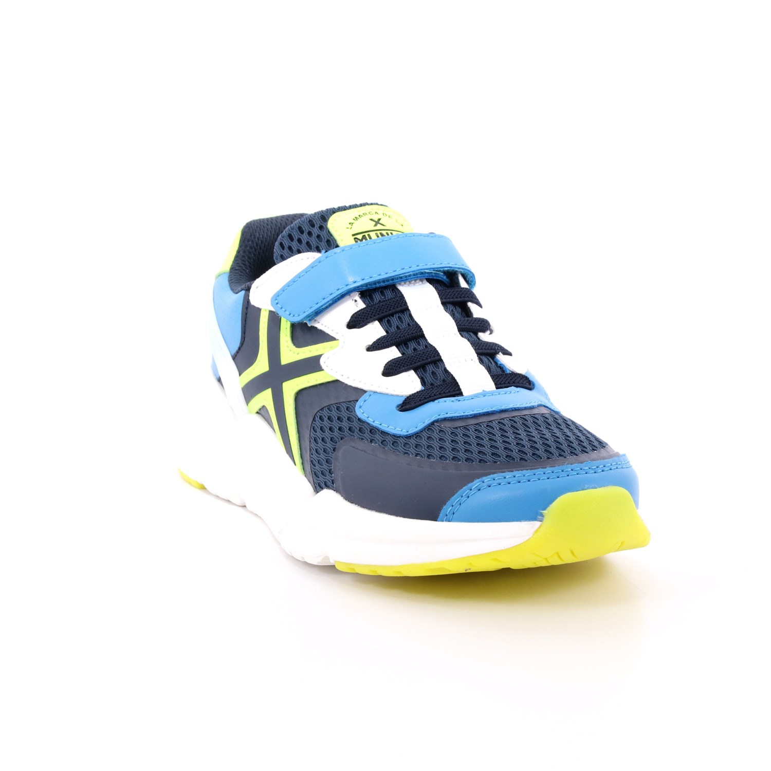 Scarpa Strappi + Elastico Munich Bambina Blu Scarpa Strappi + Elastico Munich Bambina Blu Scarpe 4 - 8890006