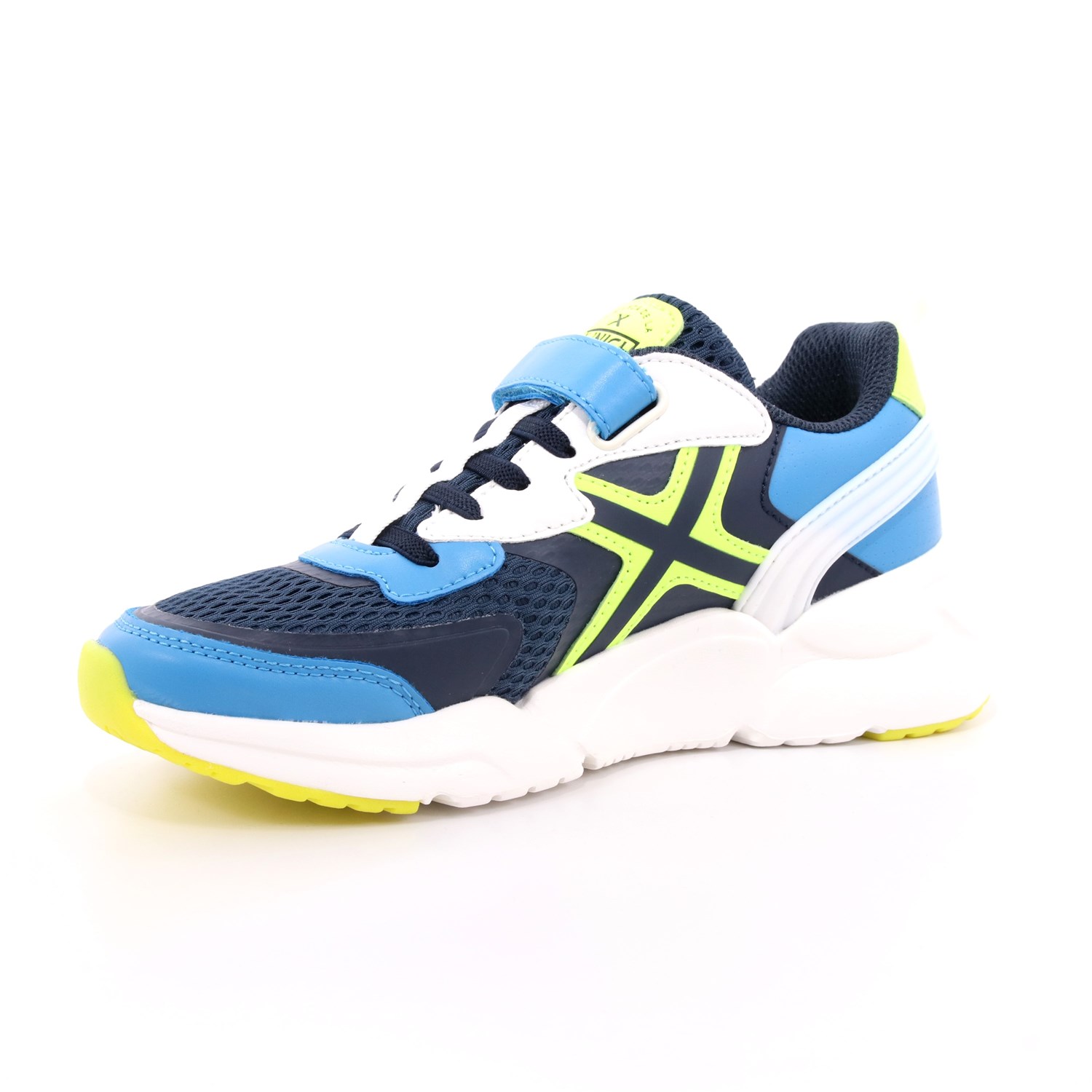 Scarpa Strappi + Elastico Munich Bambina Blu Scarpa Strappi + Elastico Munich Bambina Blu Scarpe 4 - 8890006