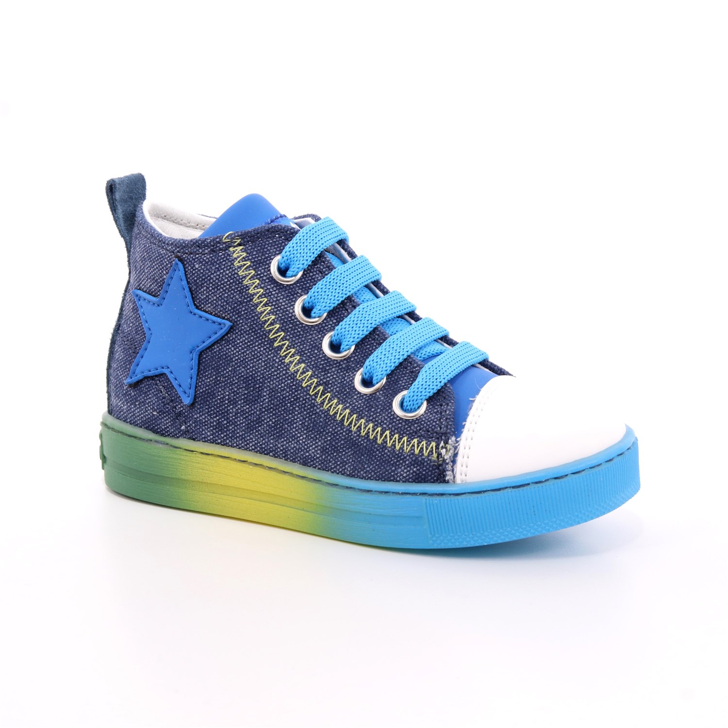 Scarpa Allacciata Naturino Bambino Jeans Scarpa Allacciata Naturino Bambino Jeans Scarpe 253 - 2014615