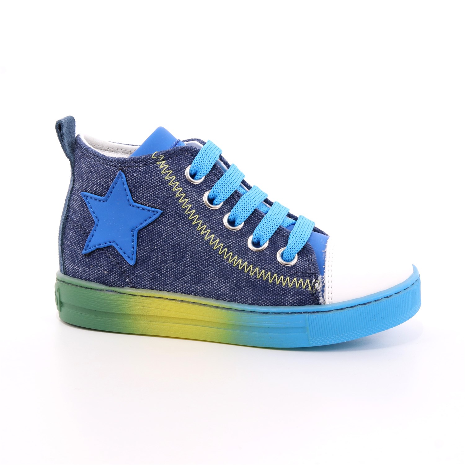 Scarpa Allacciata Naturino Bambino Jeans Scarpa Allacciata Naturino Bambino Jeans Scarpe 253 - 2014615