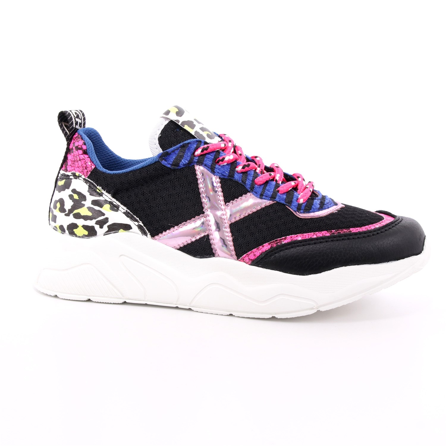 Scarpa Allacciata Munich Donna Nero Scarpa Allacciata Munich Donna Nero Scarpe 7 - 8770015
