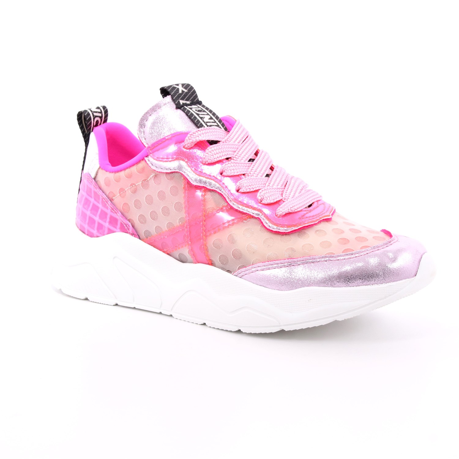 Scarpa Allacciata Munich Donna Rosa Scarpa Allacciata Munich Donna Rosa Scarpe 9 - 8770026