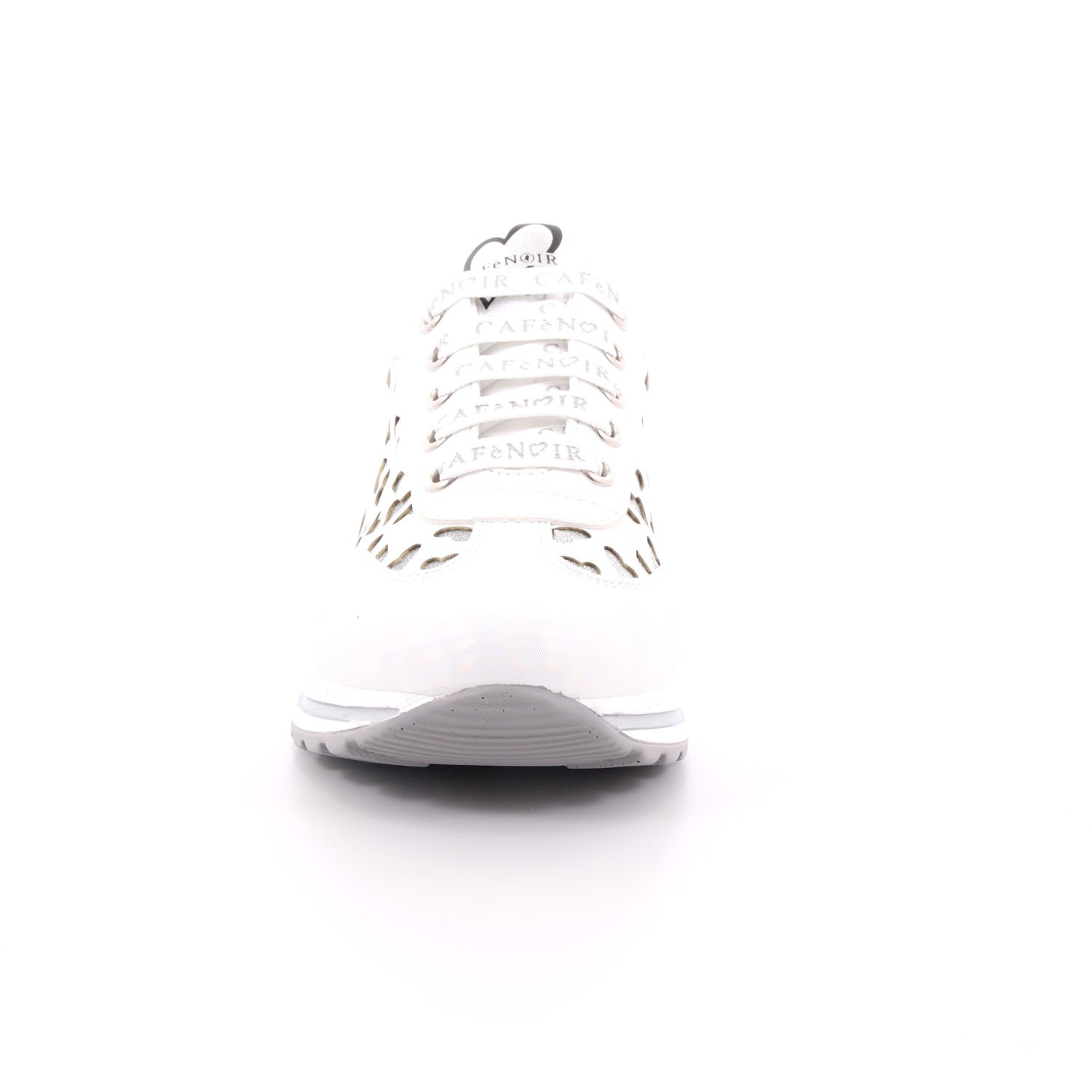 Scarpa Allacciata Cafè Noir Bambina Bianco Scarpa Allacciata Cafè Noir Bambina Bianco Scarpe 7 - C-460A