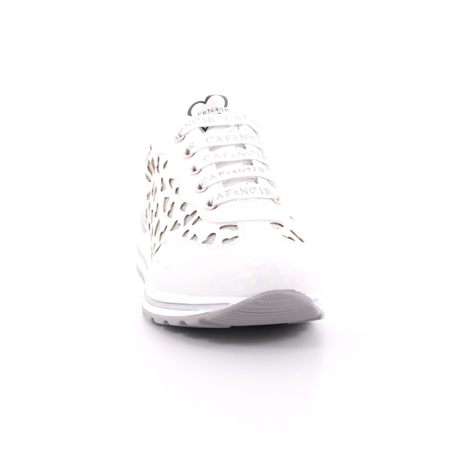 Scarpa Allacciata Cafè Noir Bambina Bianco Scarpa Allacciata Cafè Noir Bambina Bianco Scarpe 7 - C-460A
