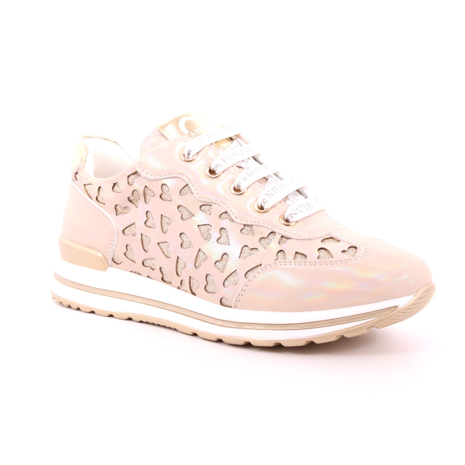Scarpa Allacciata Cafè Noir Bambina Rosa Scarpa Allacciata Cafè Noir Bambina Rosa Scarpe 8 - C-460B
