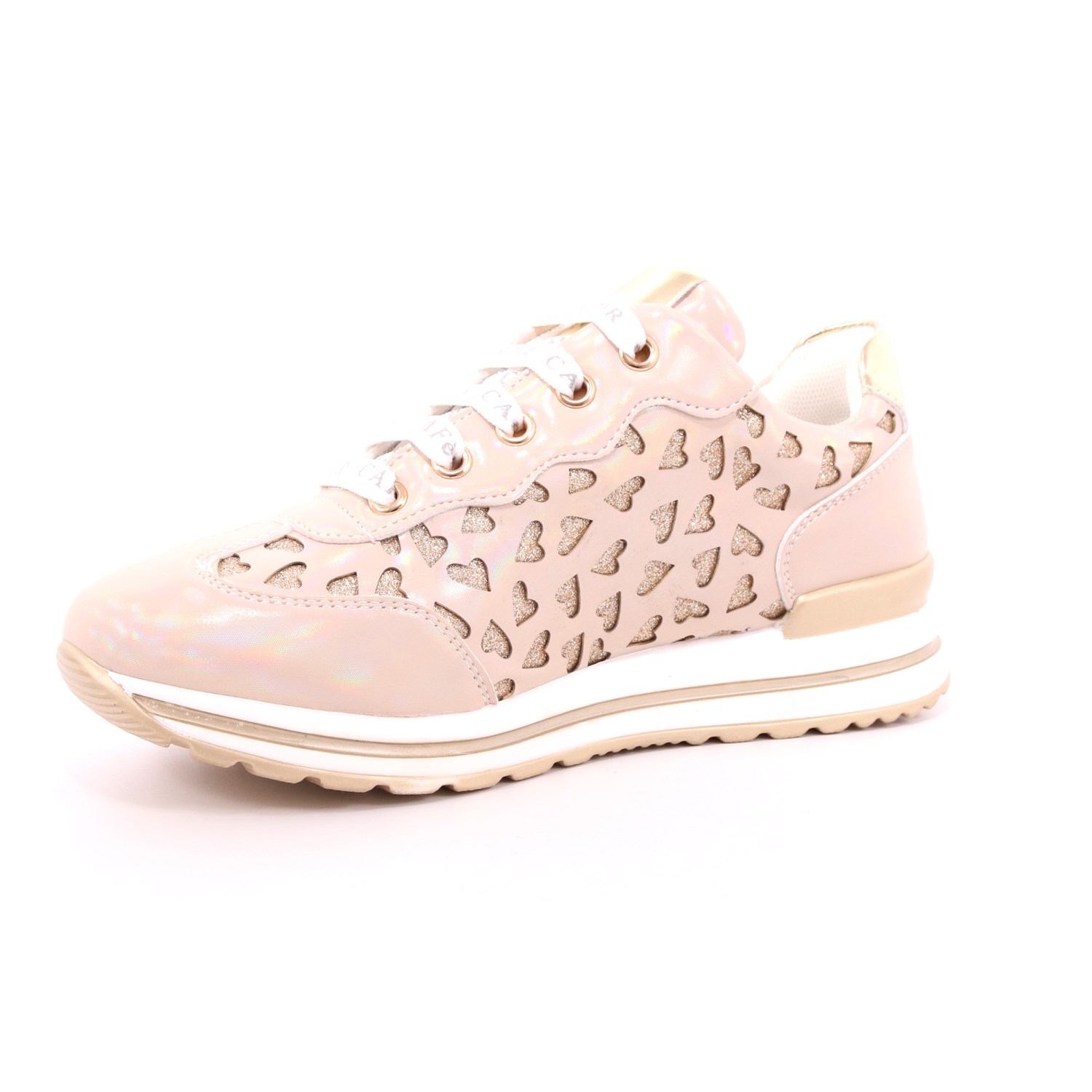 Scarpa Allacciata Cafè Noir Bambina Rosa Scarpa Allacciata Cafè Noir Bambina Rosa Scarpe 8 - C-460B