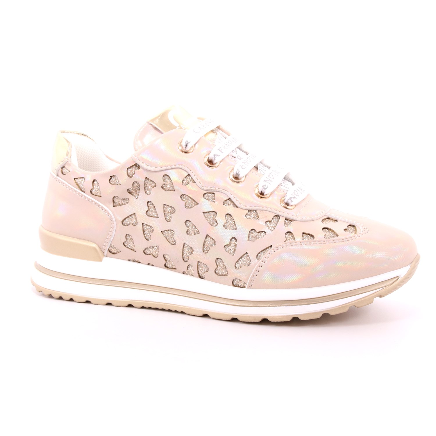 Scarpa Allacciata Cafè Noir Bambina Rosa Scarpa Allacciata Cafè Noir Bambina Rosa Scarpe 8 - C-460B