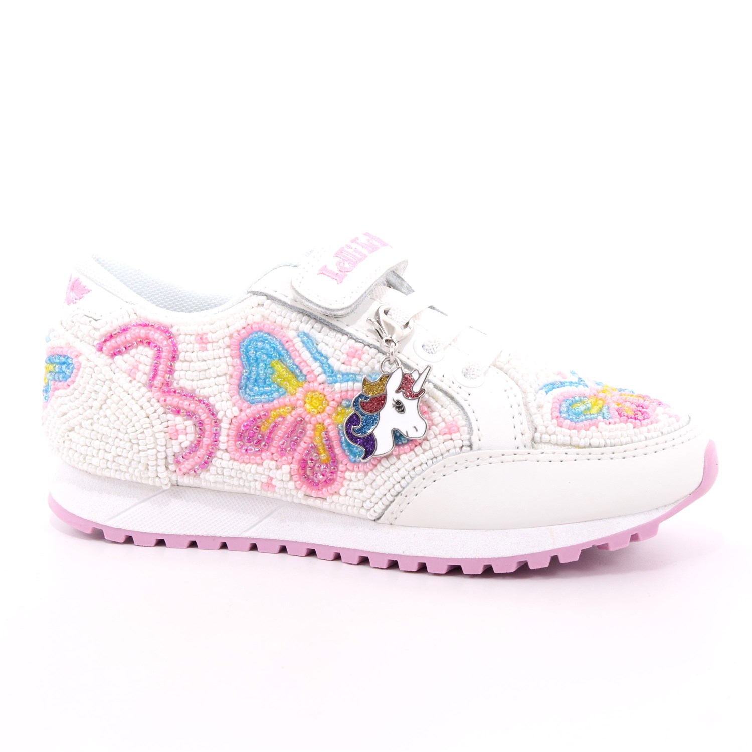 Scarpa Strappi + Elastico Lelli Kelly Bambina Bianco Scarpa Strappi + Elastico Lelli Kelly Bambina Bianco Scarpe 319 - LK4810
