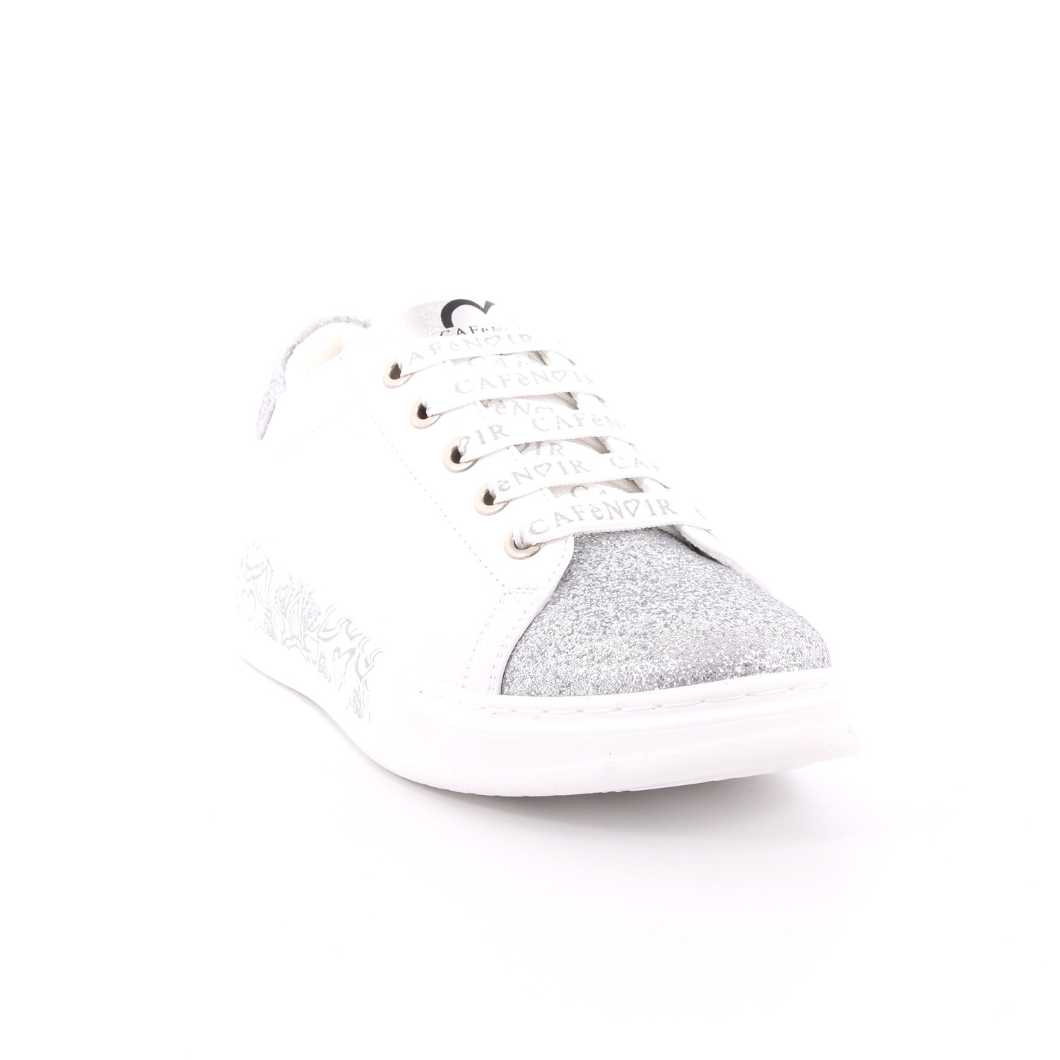 Scarpa Allacciata Cafè Noir Bambina Argento Scarpa Allacciata Cafè Noir Bambina Argento Scarpe 10 - C-441A