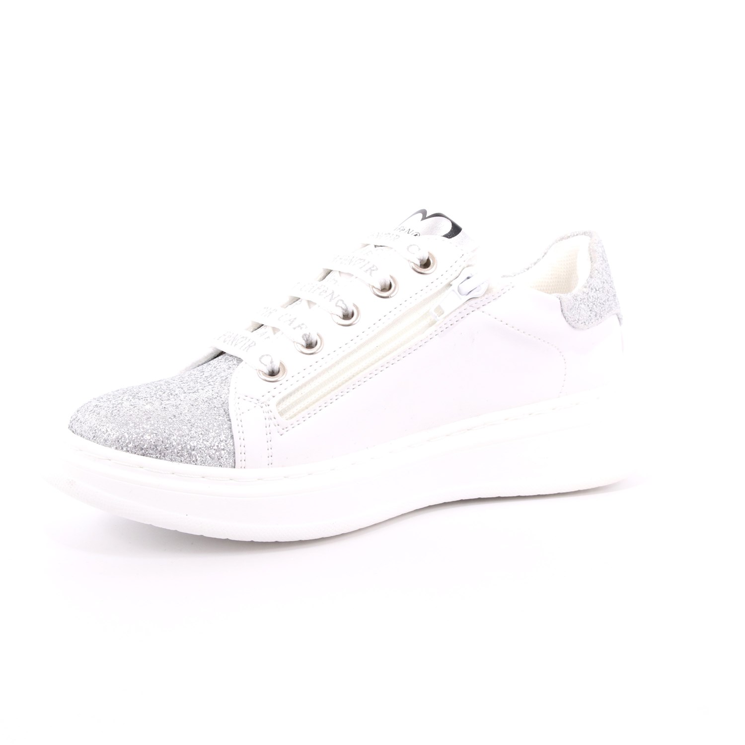 Scarpa Allacciata Cafè Noir Bambina Argento Scarpa Allacciata Cafè Noir Bambina Argento Scarpe 10 - C-441A