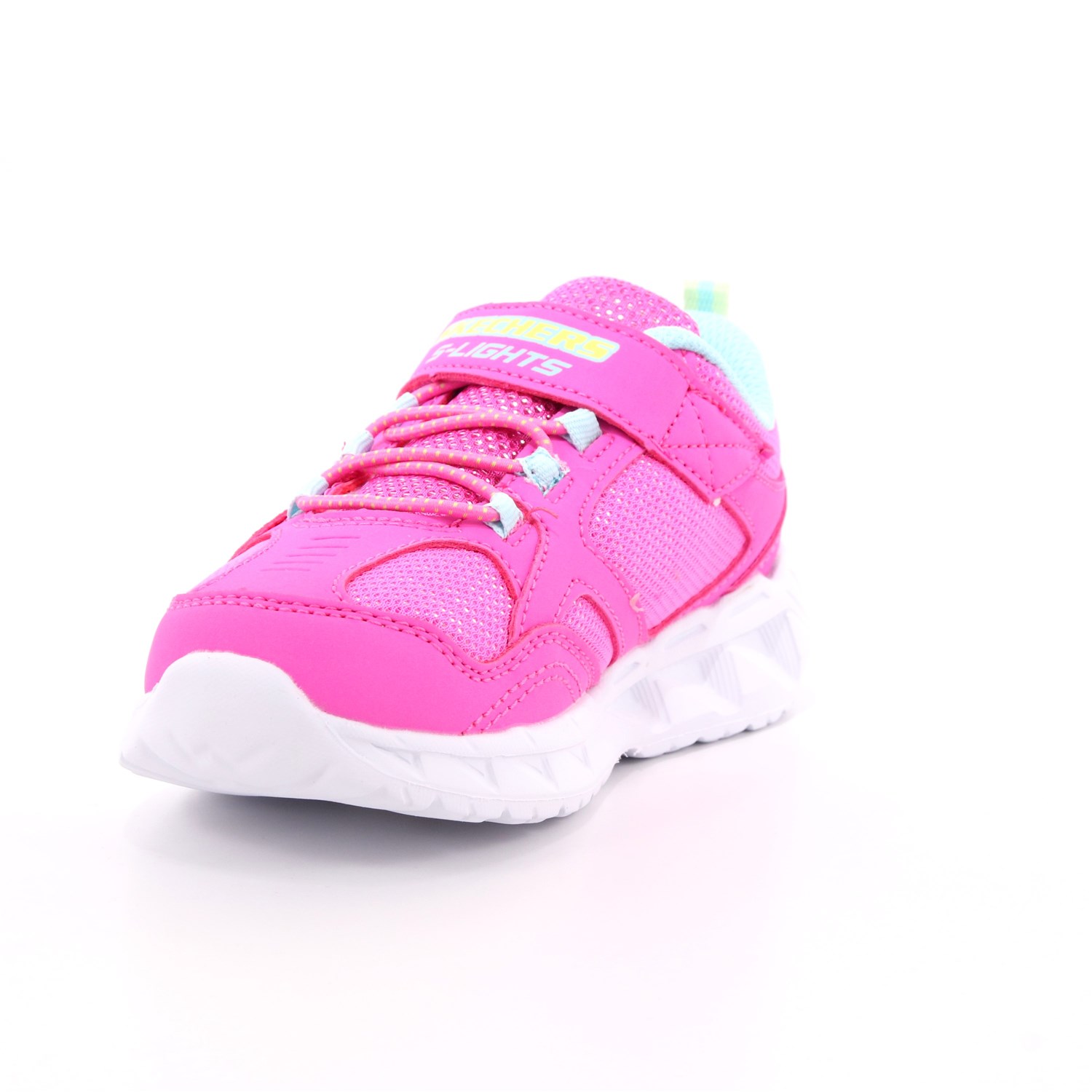 Scarpa Strappi + Elastico Skechers Bambina Fuxia Scarpa Strappi + Elastico Skechers Bambina Fuxia Scarpe 103 - 302092N