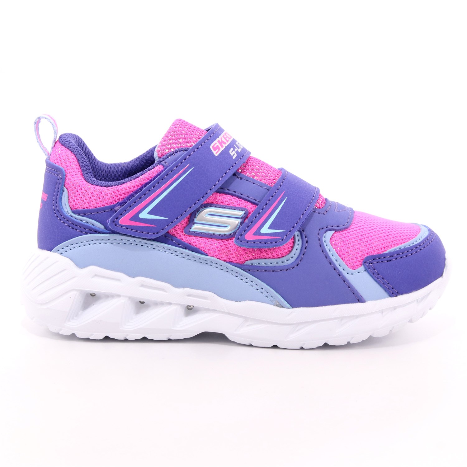 Scarpa Strappi Skechers Bambina Viola Scarpa Strappi Skechers Bambina Viola Scarpe 104 - 302093N