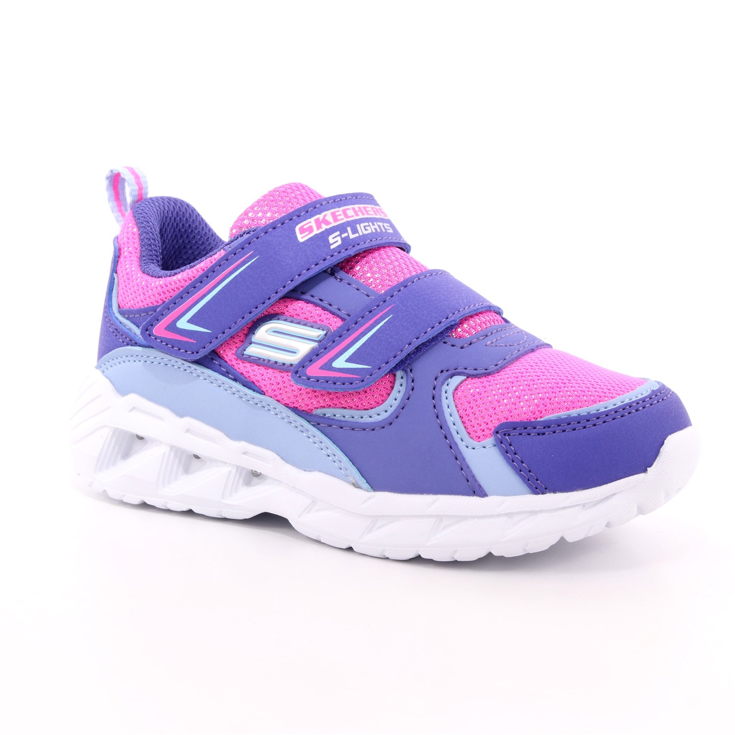 Scarpa Strappi Skechers Bambina Viola Scarpa Strappi Skechers Bambina Viola Scarpe 104 - 302093N