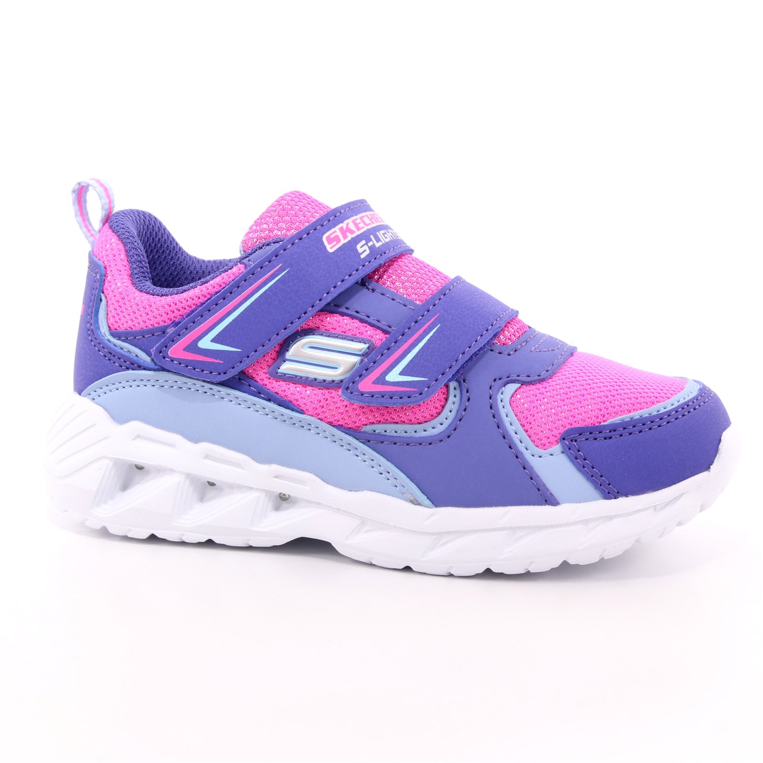 Scarpa Strappi Skechers Bambina Viola Scarpa Strappi Skechers Bambina Viola Scarpe 104 - 302093N