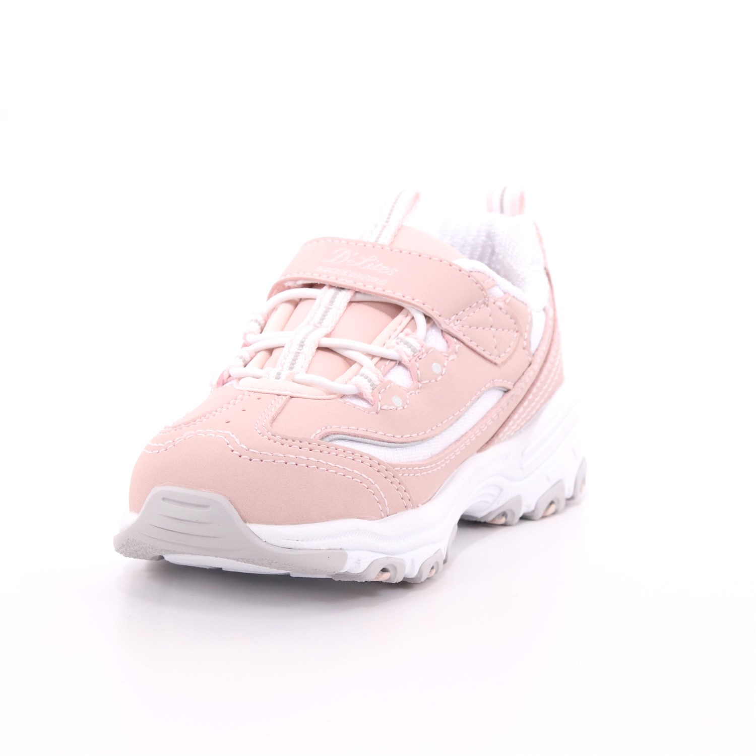 Scarpa Strappi + Elastico Skechers Bambina Rosa Scarpa Strappi + Elastico Skechers Bambina Rosa Scarpe 106 - 80588N