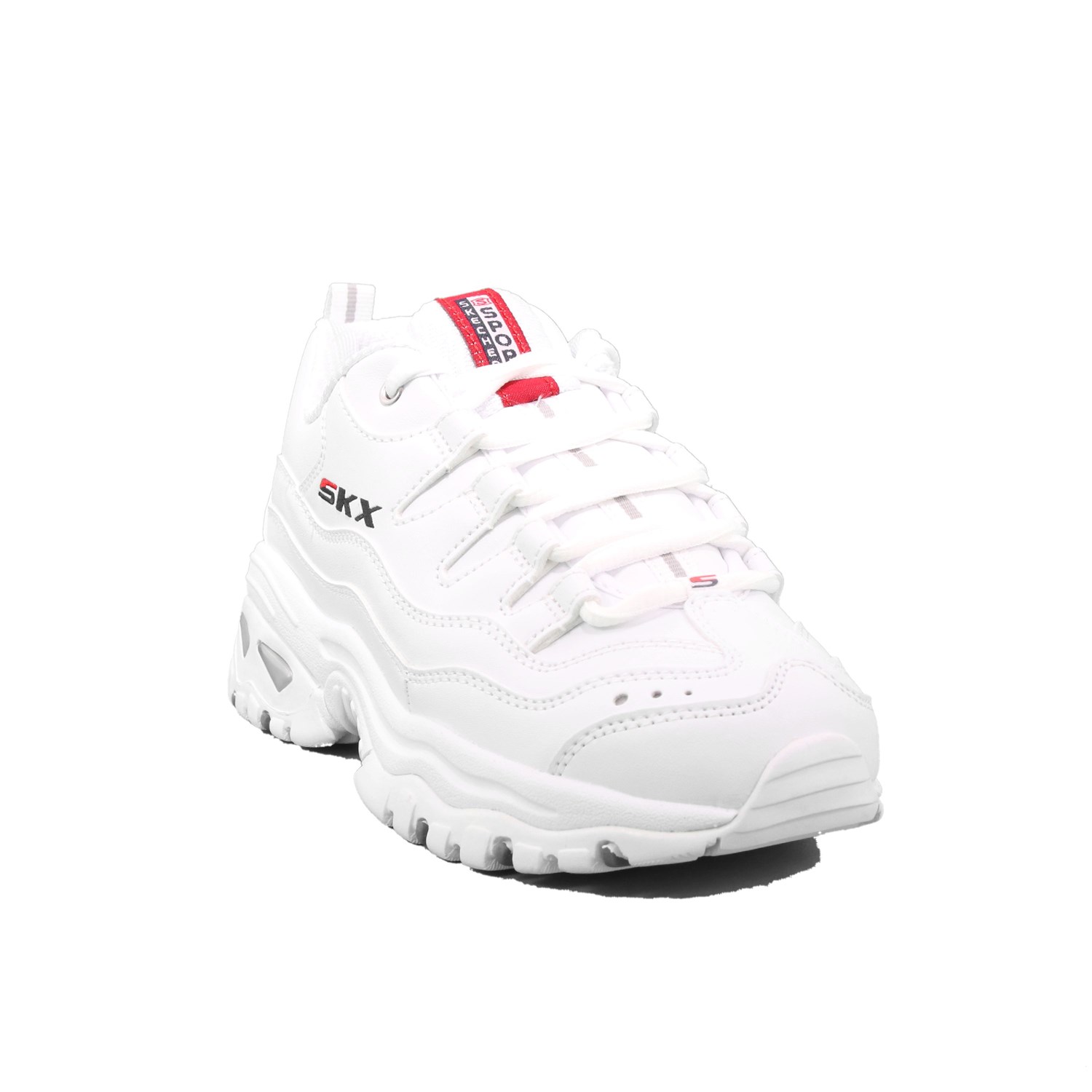Scarpa Allacciata Skechers Bambina Bianco Scarpa Allacciata Skechers Bambina Bianco Scarpe 107 - 84220L