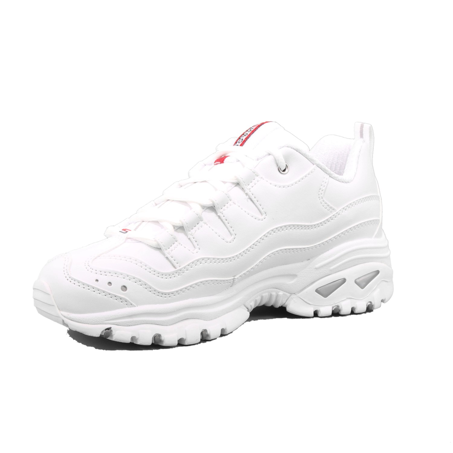 Scarpa Allacciata Skechers Bambina Bianco Scarpa Allacciata Skechers Bambina Bianco Scarpe 107 - 84220L