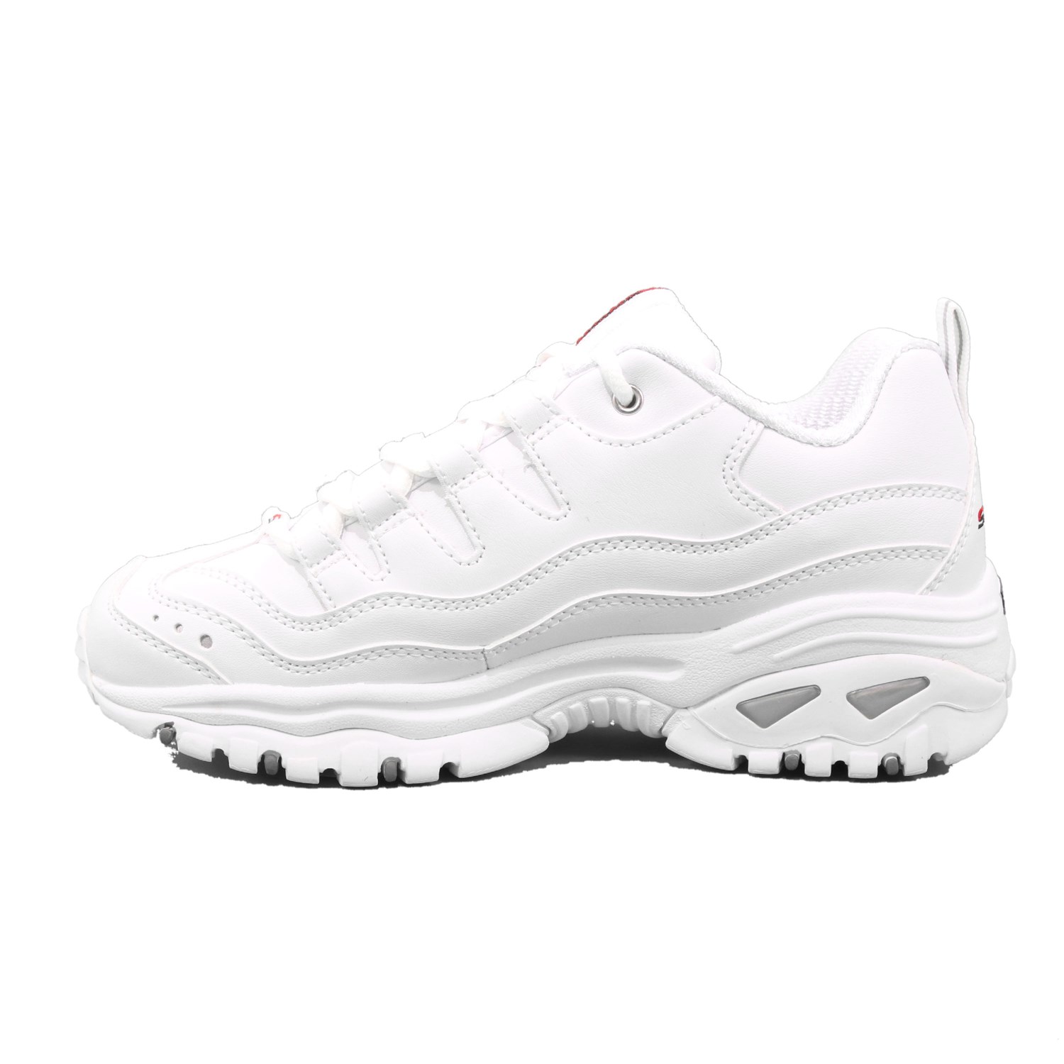 Scarpa Allacciata Skechers Bambina Bianco Scarpa Allacciata Skechers Bambina Bianco Scarpe 107 - 84220L