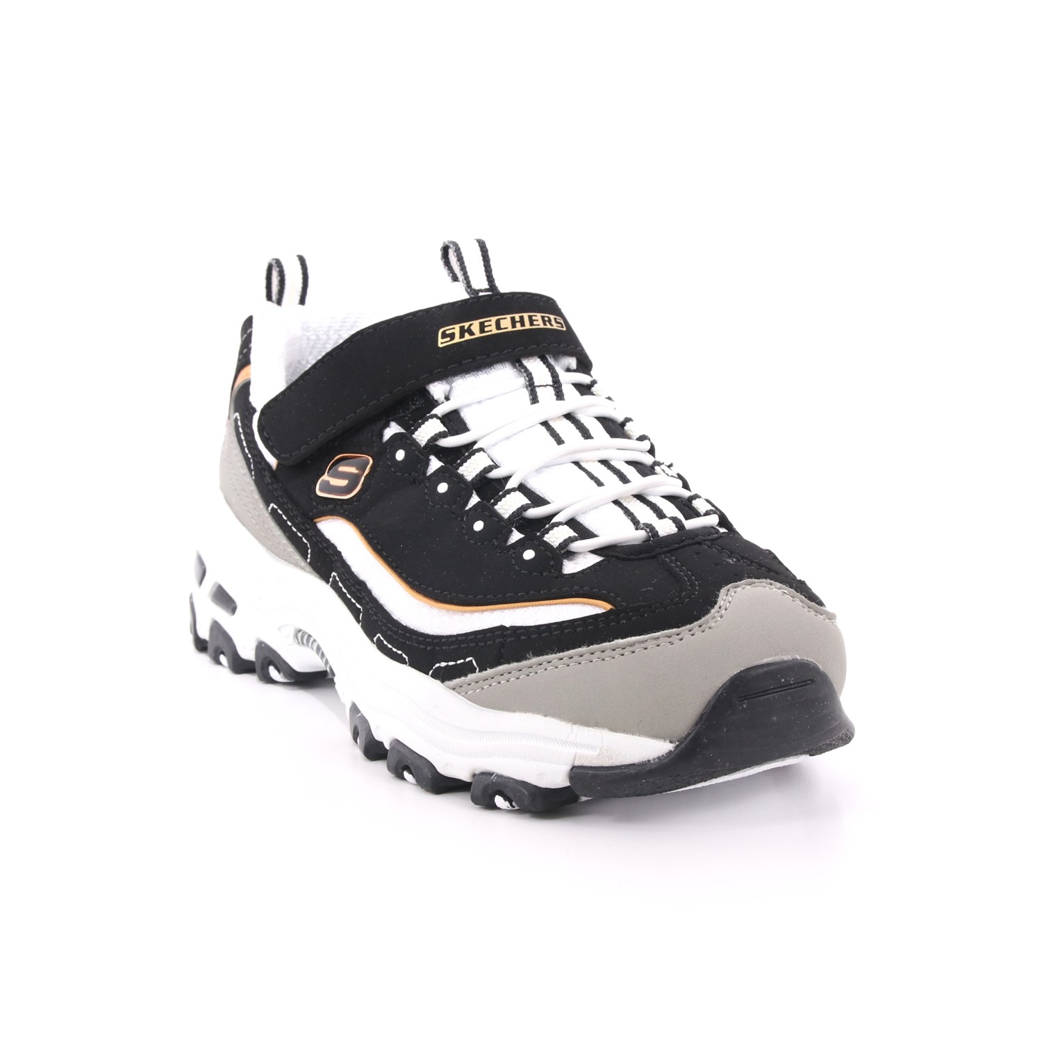 Scarpa Strappi + Elastico Skechers Bambina Nero Scarpa Strappi + Elastico Skechers Bambina Nero Scarpe 108 - 996212L