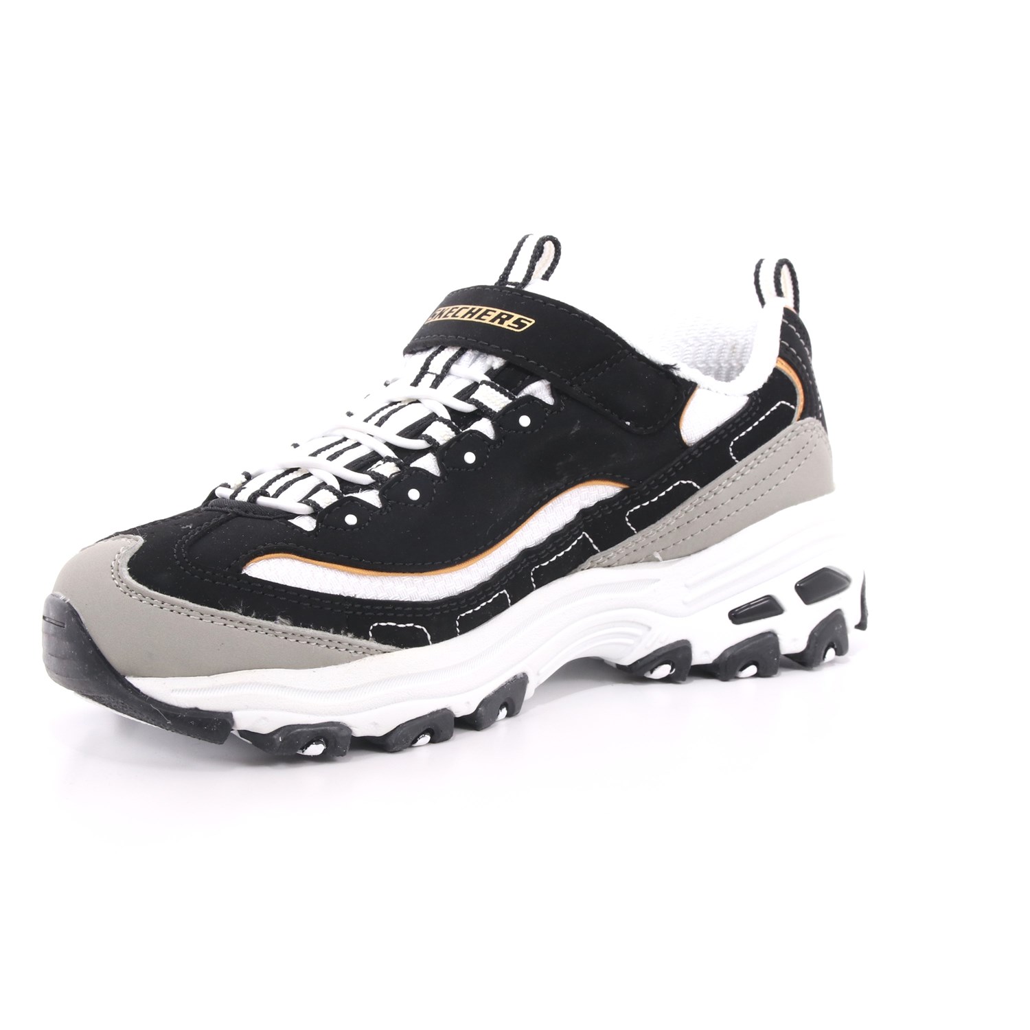 Scarpa Strappi + Elastico Skechers Bambina Nero Scarpa Strappi + Elastico Skechers Bambina Nero Scarpe 108 - 996212L