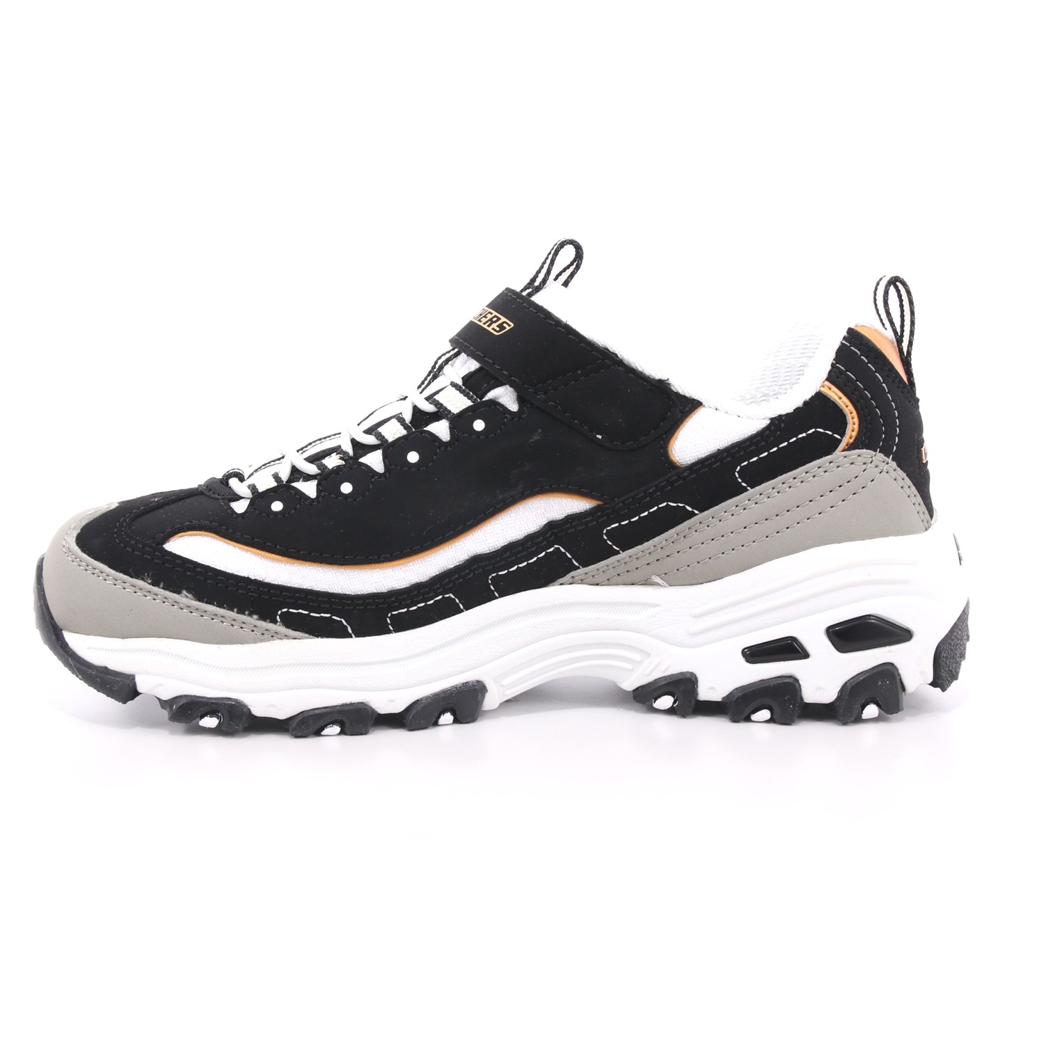 Scarpa Strappi + Elastico Skechers Bambina Nero Scarpa Strappi + Elastico Skechers Bambina Nero Scarpe 108 - 996212L