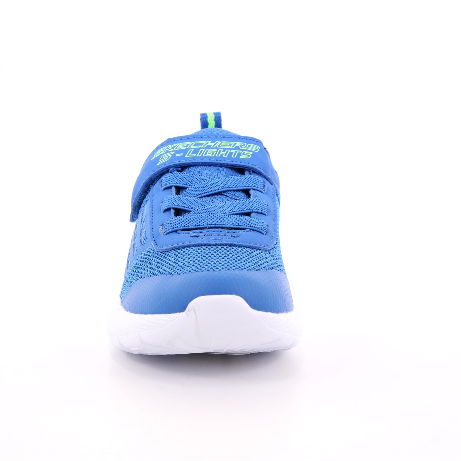 Scarpa Strappi + Elastico Skechers Bambino Azzurro Scarpa Strappi + Elastico Skechers Bambino Azzurro Scarpe 110 - 90740N