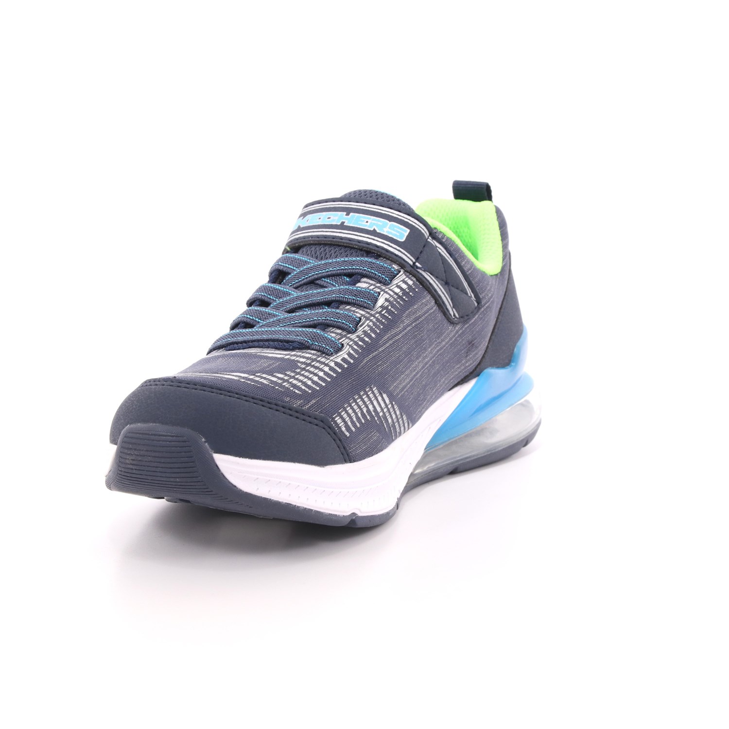 Scarpa Strappi + Elastico Skechers Bambino Blu Scarpa Strappi + Elastico Skechers Bambino Blu Scarpe 112 - 97743L