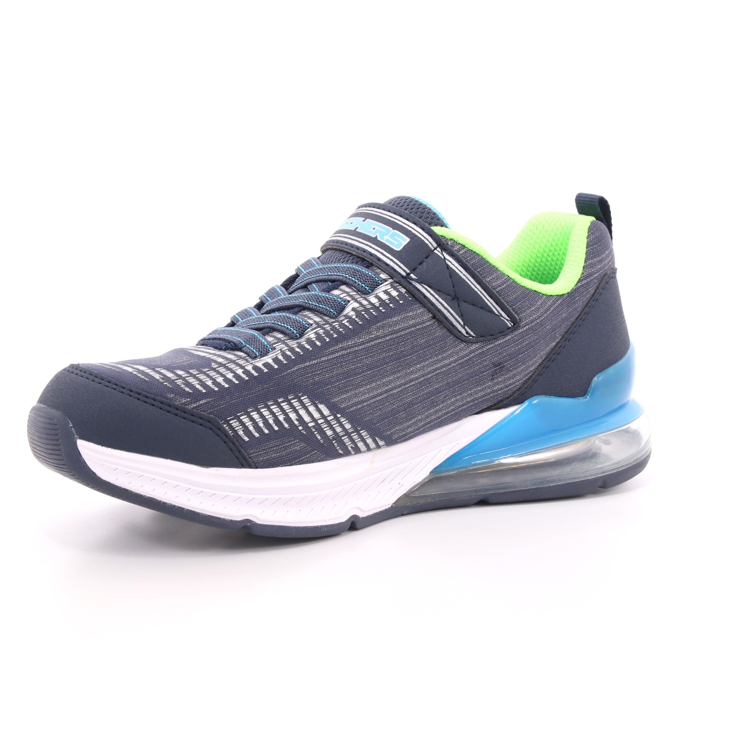 Scarpa Strappi + Elastico Skechers Bambino Blu Scarpa Strappi + Elastico Skechers Bambino Blu Scarpe 112 - 97743L