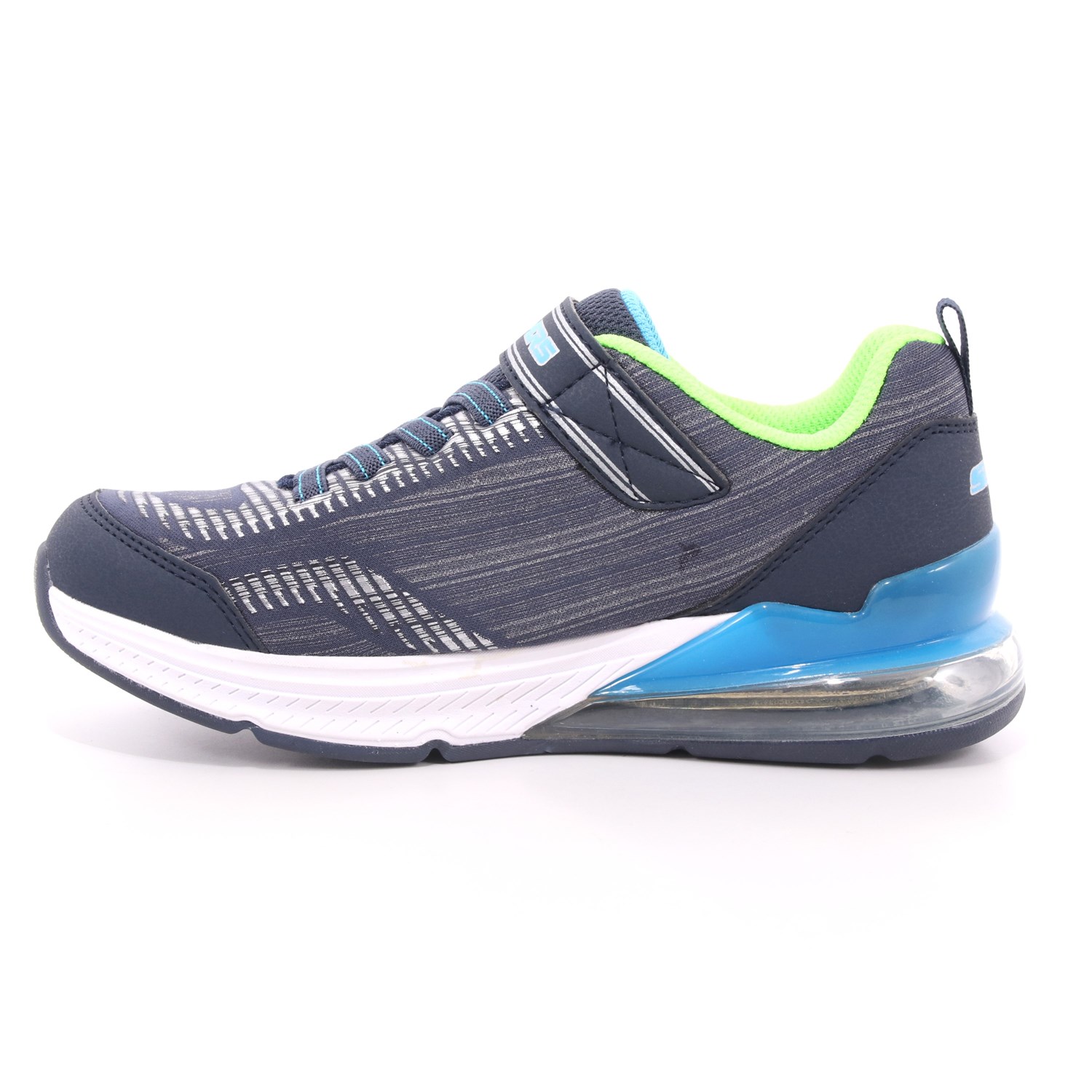 Scarpa Strappi + Elastico Skechers Bambino Blu Scarpa Strappi + Elastico Skechers Bambino Blu Scarpe 112 - 97743L