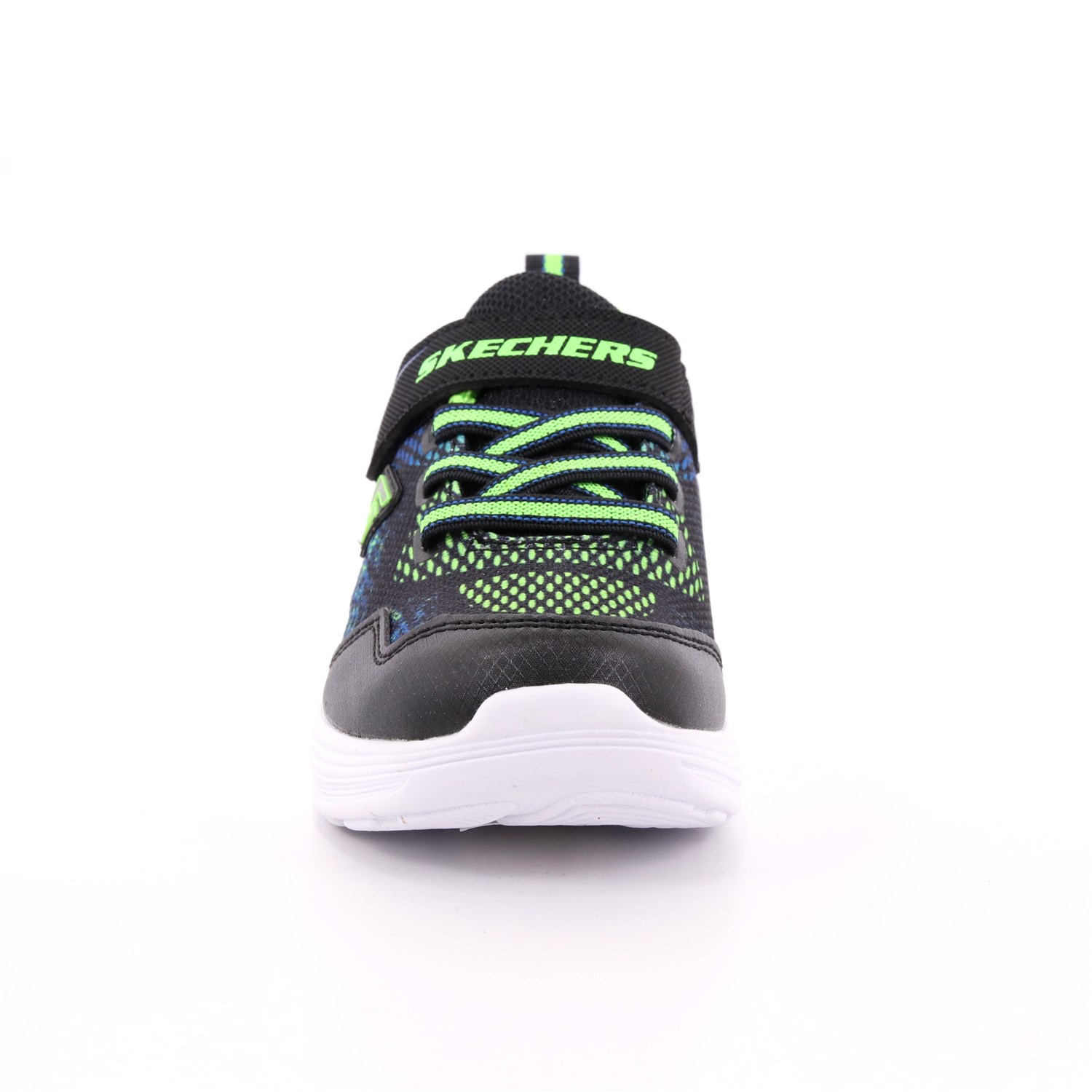 Scarpa Strappi + Elastico Skechers Bambino Blu Scarpa Strappi + Elastico Skechers Bambino Blu Scarpe 114 - 90563N