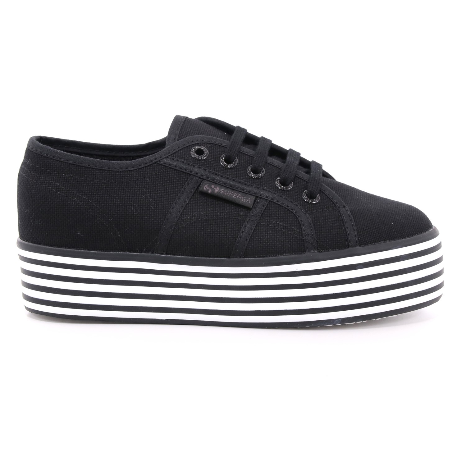 Scarpa Allacciata Superga Donna Nero Scarpa Allacciata Superga Donna Nero Scarpe 133 - S 00FCR0