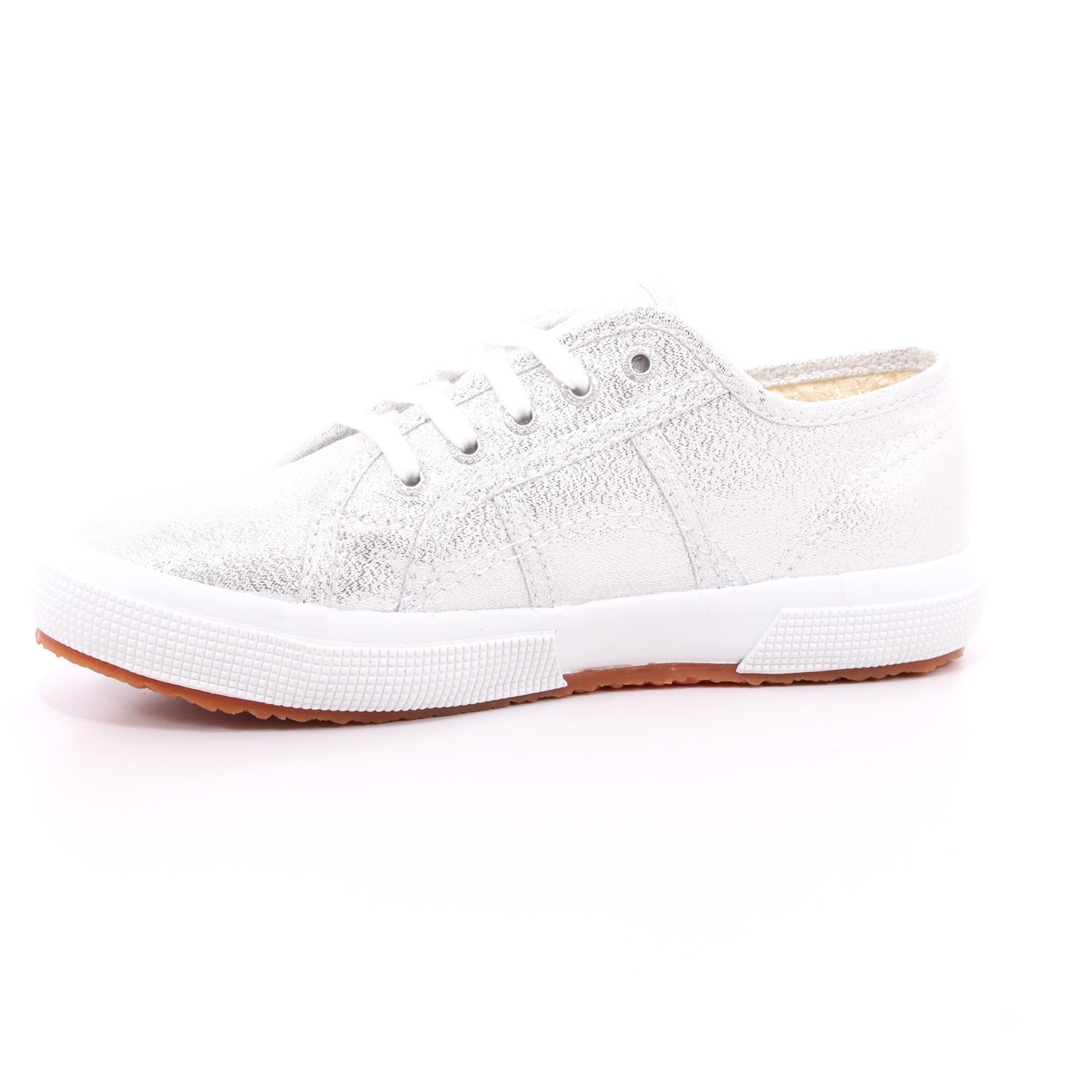Scarpa Allacciata Superga Bambina Argento Scarpa Allacciata Superga Bambina Argento Scarpe 140 - S 002J20