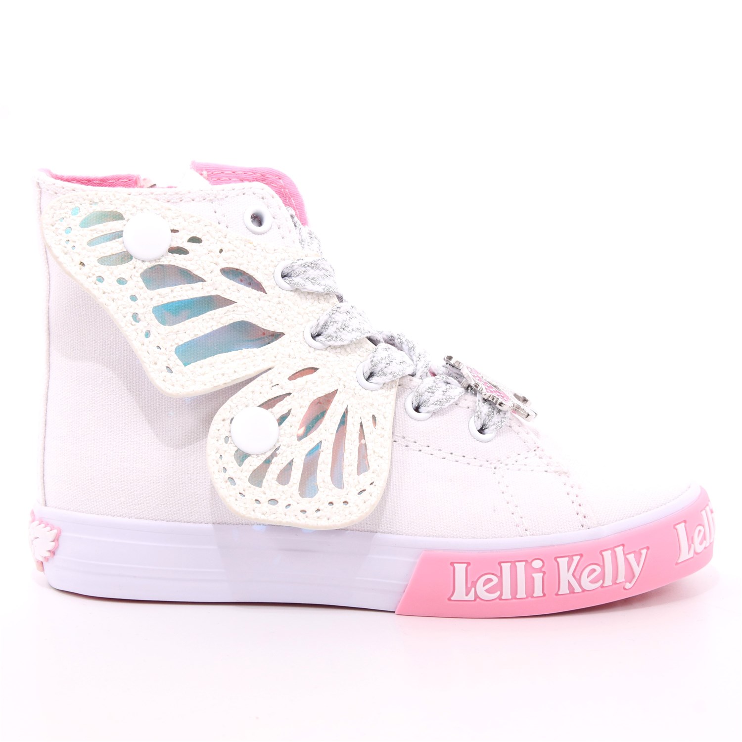 Scarpa Allacciata Lelli Kelly Bambina Bianco Scarpa Allacciata Lelli Kelly Bambina Bianco Scarpe 324 - LK1330