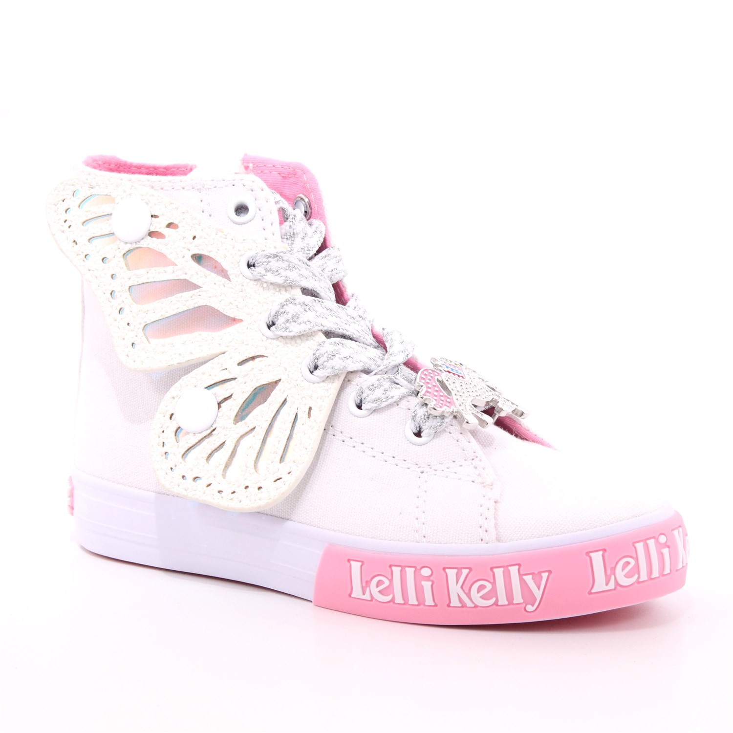 Scarpa Allacciata Lelli Kelly Bambina Bianco Scarpa Allacciata Lelli Kelly Bambina Bianco Scarpe 324 - LK1330