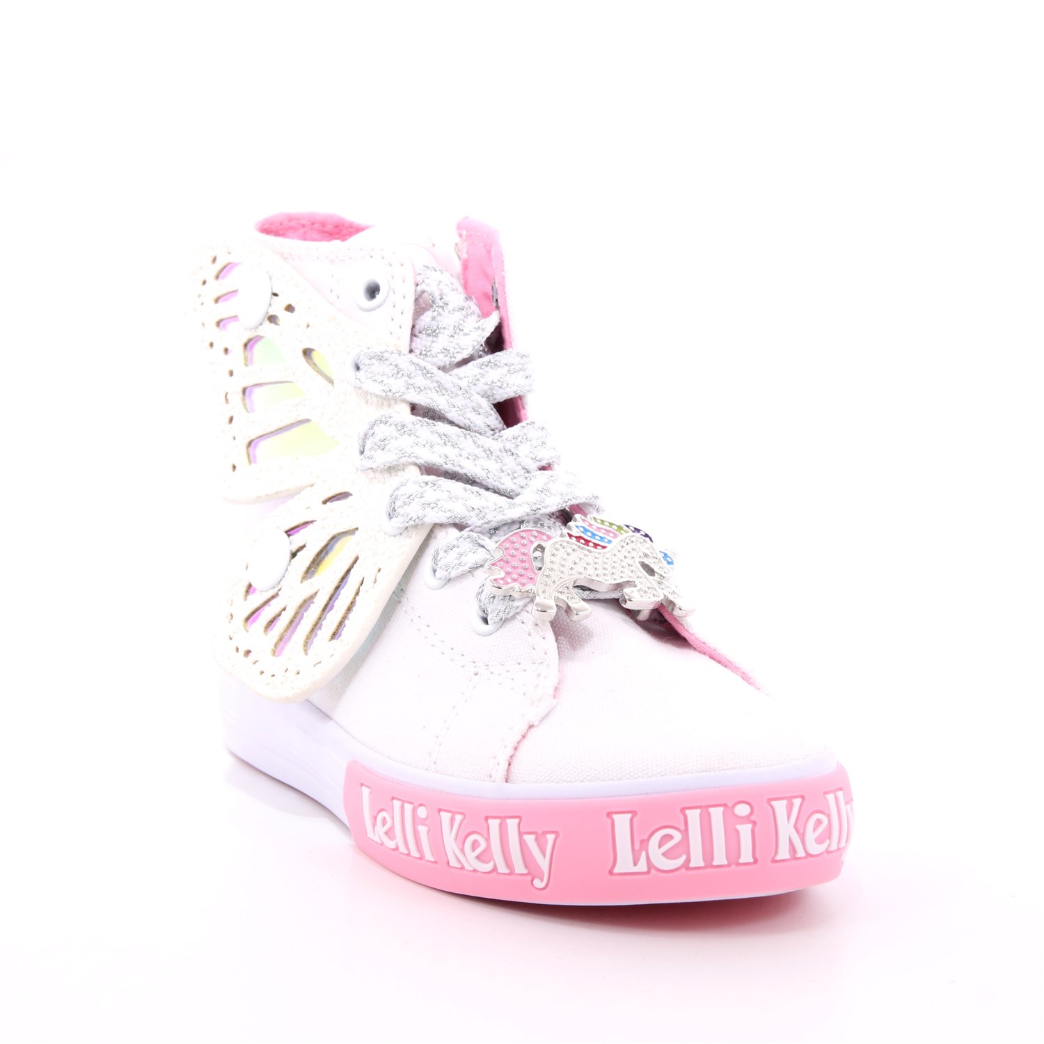 Scarpa Allacciata Lelli Kelly Bambina Bianco Scarpa Allacciata Lelli Kelly Bambina Bianco Scarpe 324 - LK1330