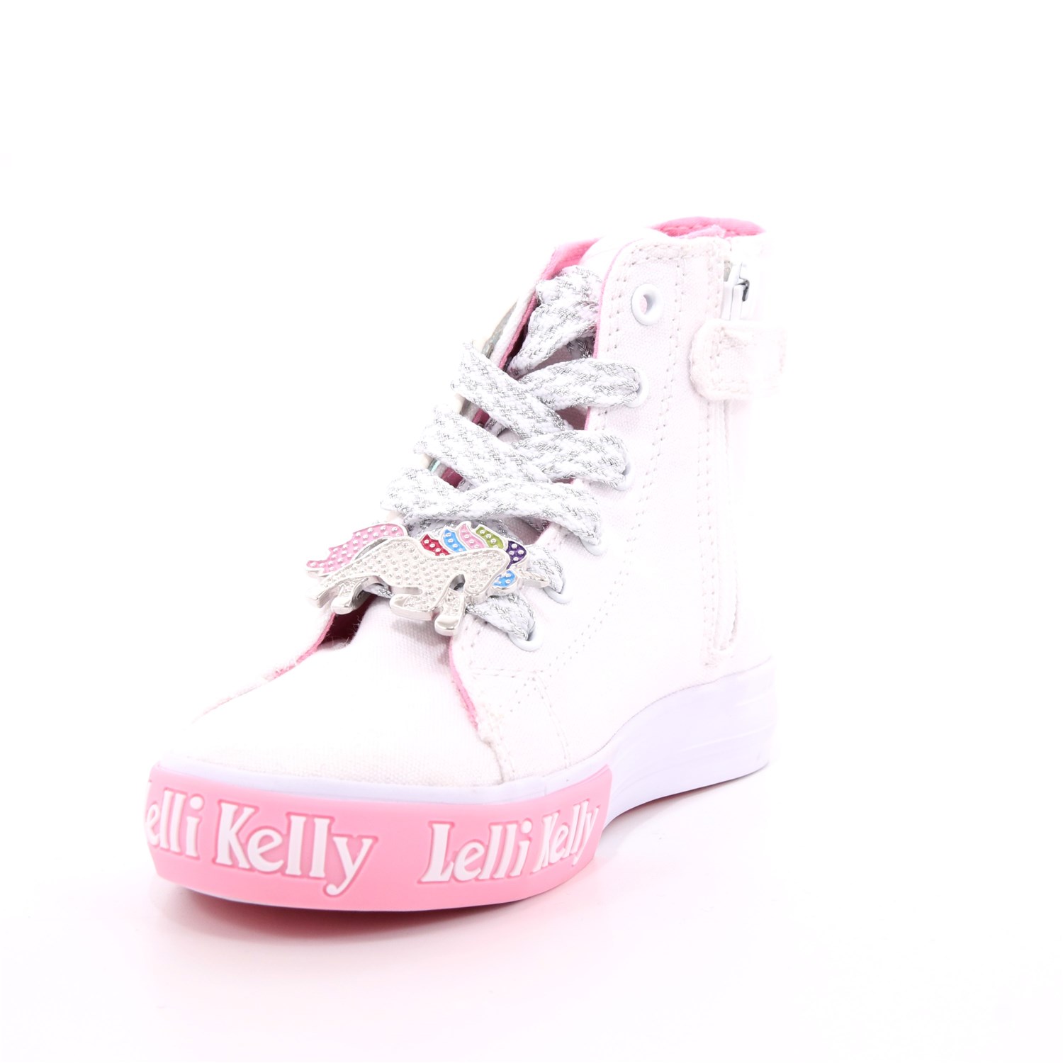 Scarpa Allacciata Lelli Kelly Bambina Bianco Scarpa Allacciata Lelli Kelly Bambina Bianco Scarpe 324 - LK1330