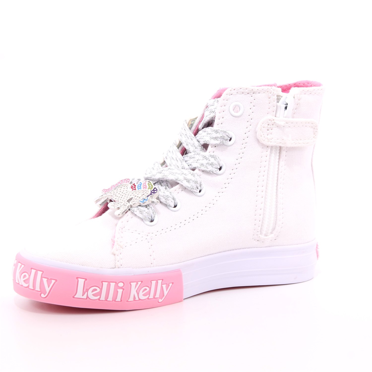 Scarpa Allacciata Lelli Kelly Bambina Bianco Scarpa Allacciata Lelli Kelly Bambina Bianco Scarpe 324 - LK1330