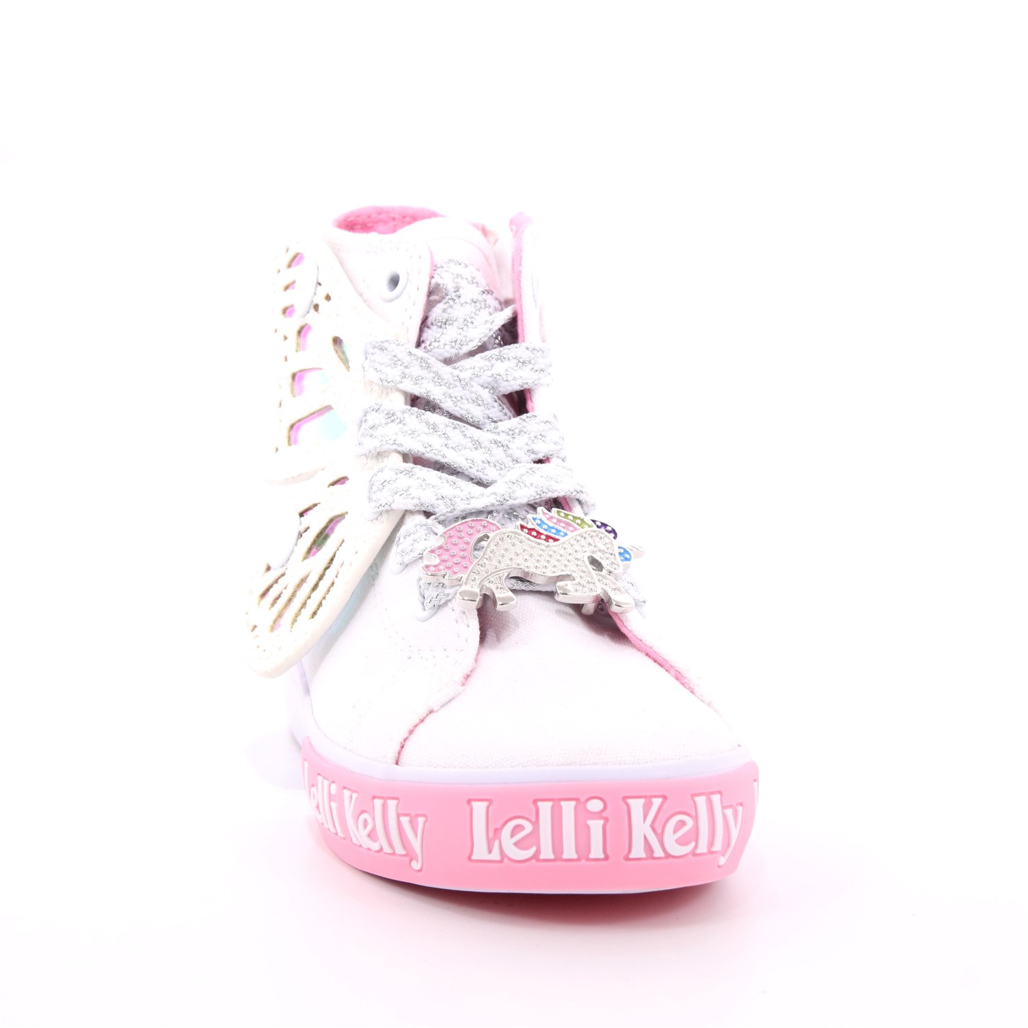 Scarpa Allacciata Lelli Kelly Bambina Bianco Scarpa Allacciata Lelli Kelly Bambina Bianco Scarpe 324 - LK1330