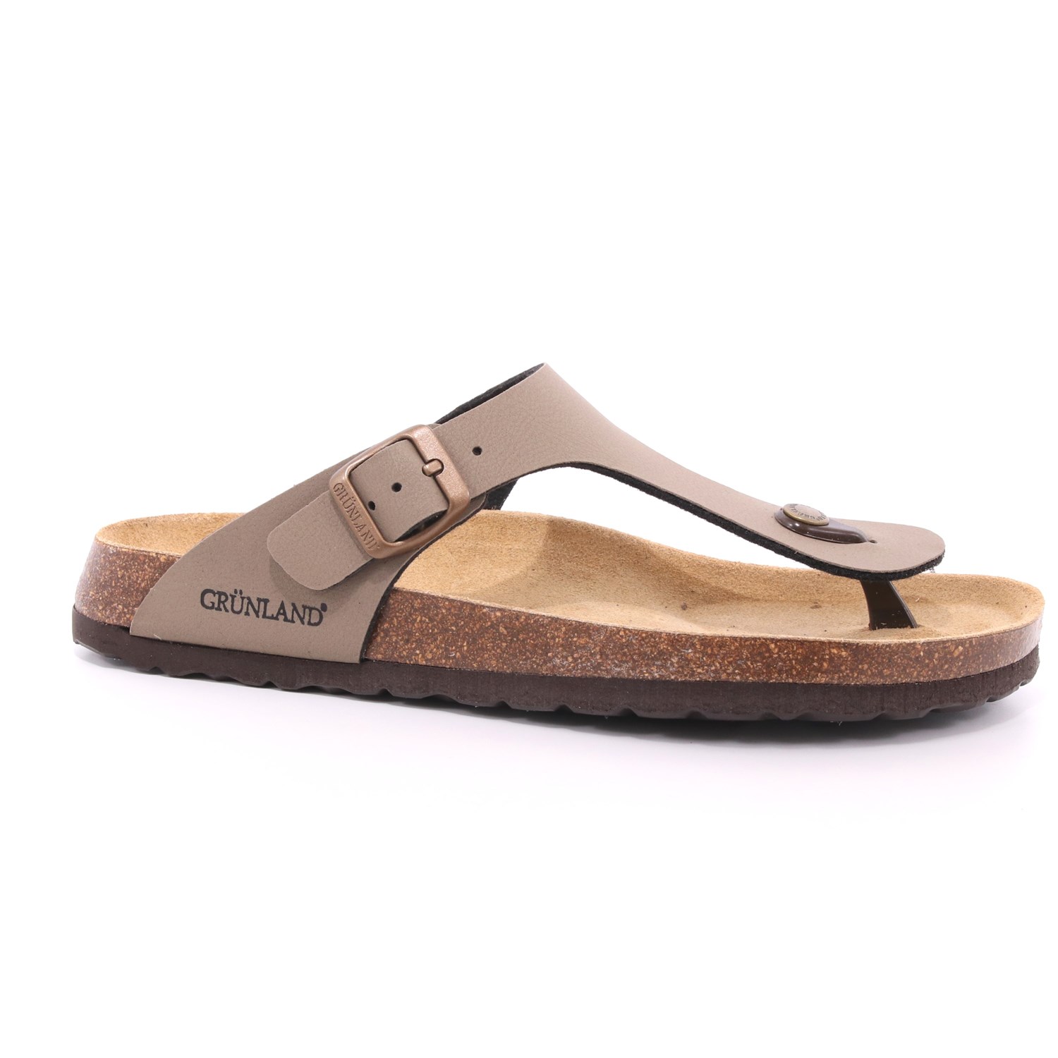 Infradito Grunland Uomo Tortora Infradito Grunland Uomo Tortora Scarpe 407 - CB3011